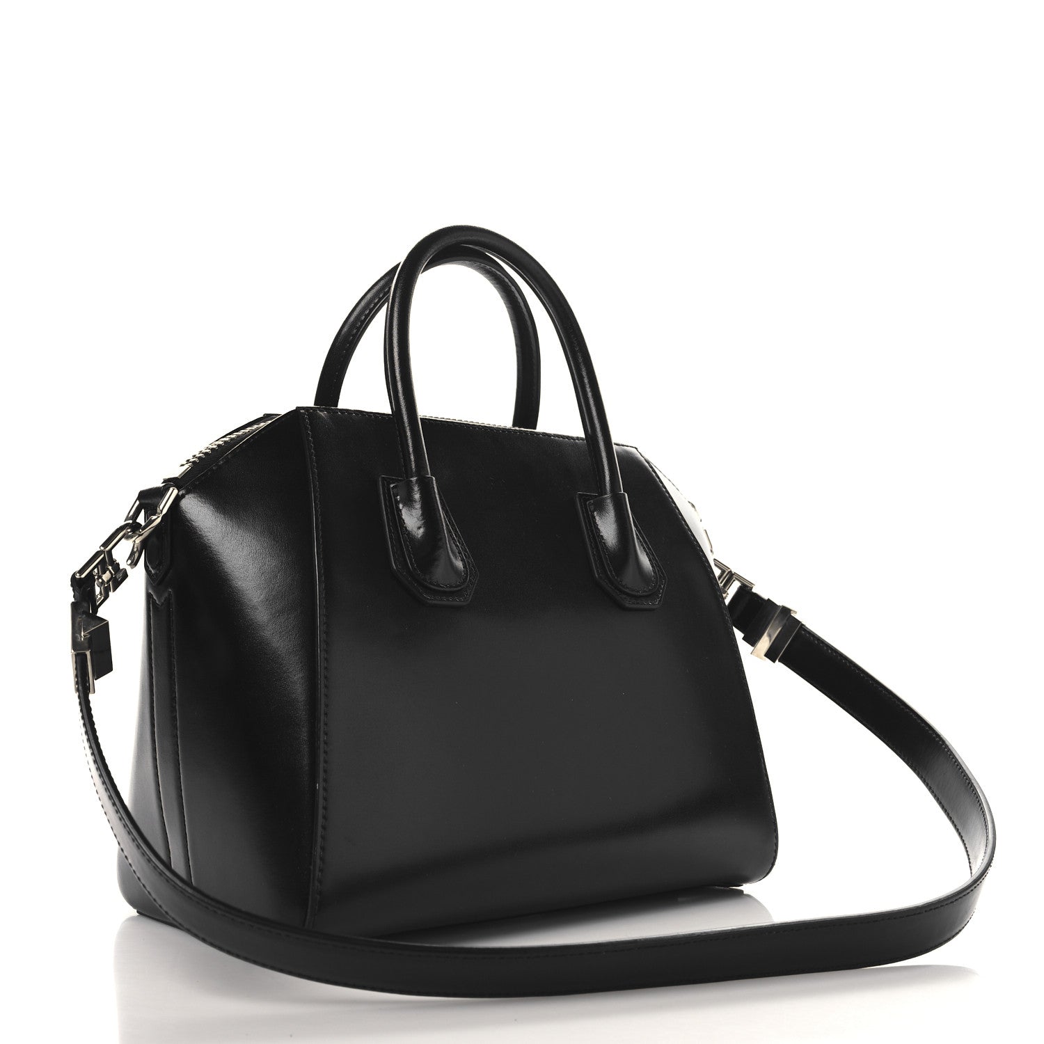 Givenchy Shiny Lord Calfskin Small Antigona Black 2 of 11