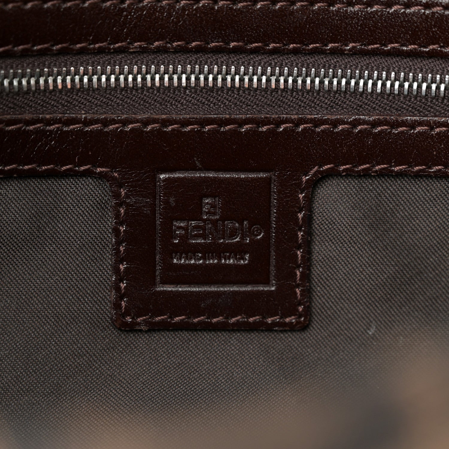 Fendi Zucca Baguette Tobacco 6 of 10