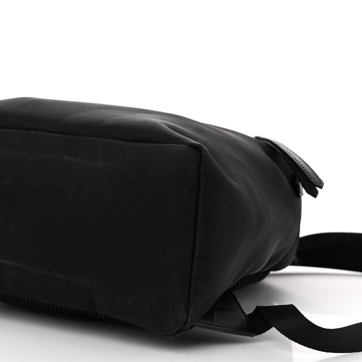 Nylon Vitello Dolce Elaphe Fox Fur Monster Eyes Backpack Black Natural Bordeaux Multicolor