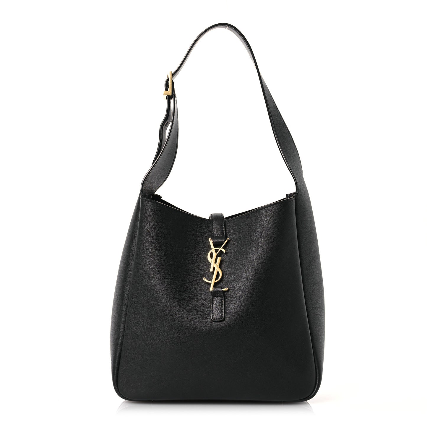 Smooth Calfskin Small Le 5 A 7 Soft Hobo Black