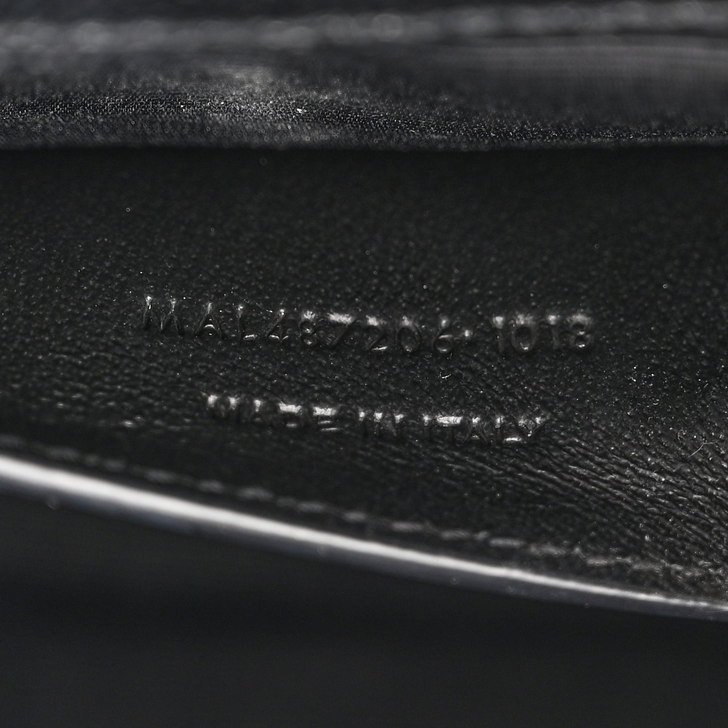 Grain De Poudre Textured Mixed Matelasse Triquilt Medium Monogram Satchel Black