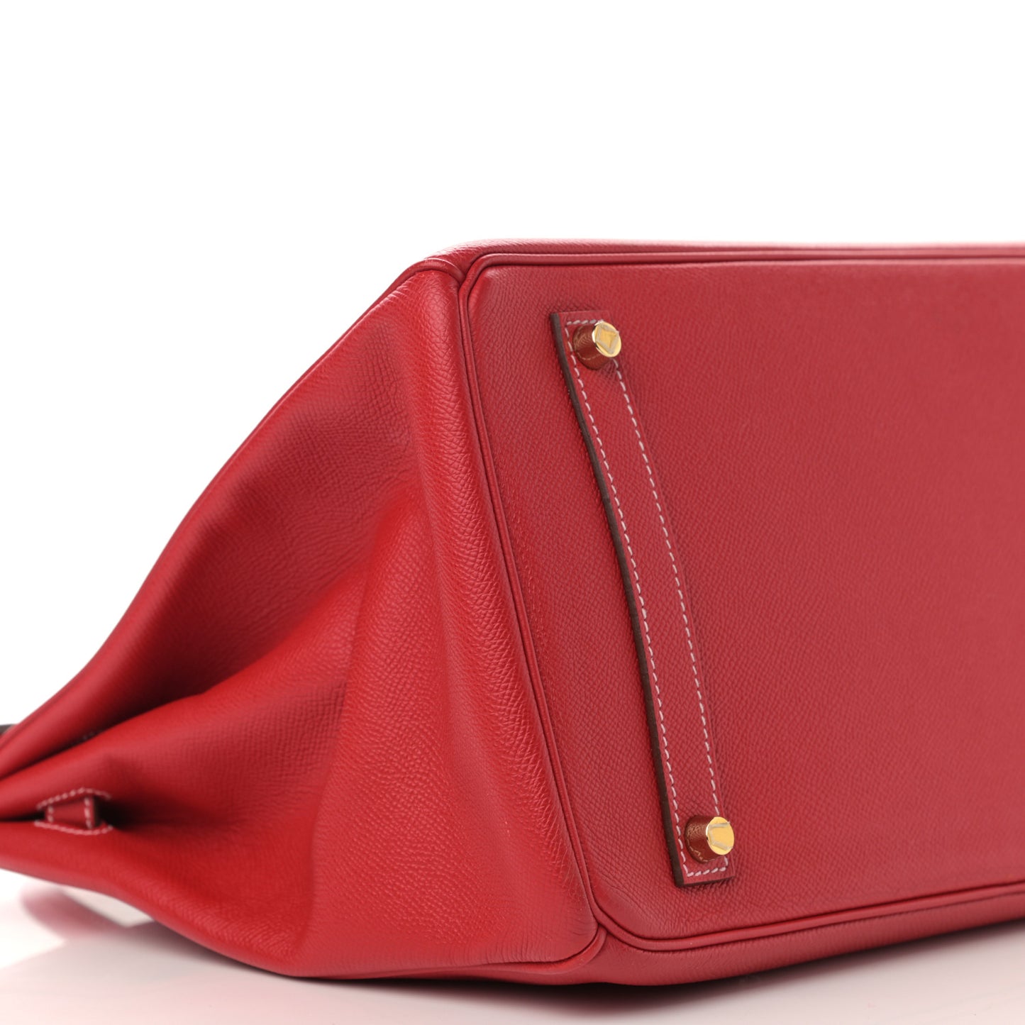 Epsom Candy Birkin 35 Rouge Casaque Bleu Thalassa