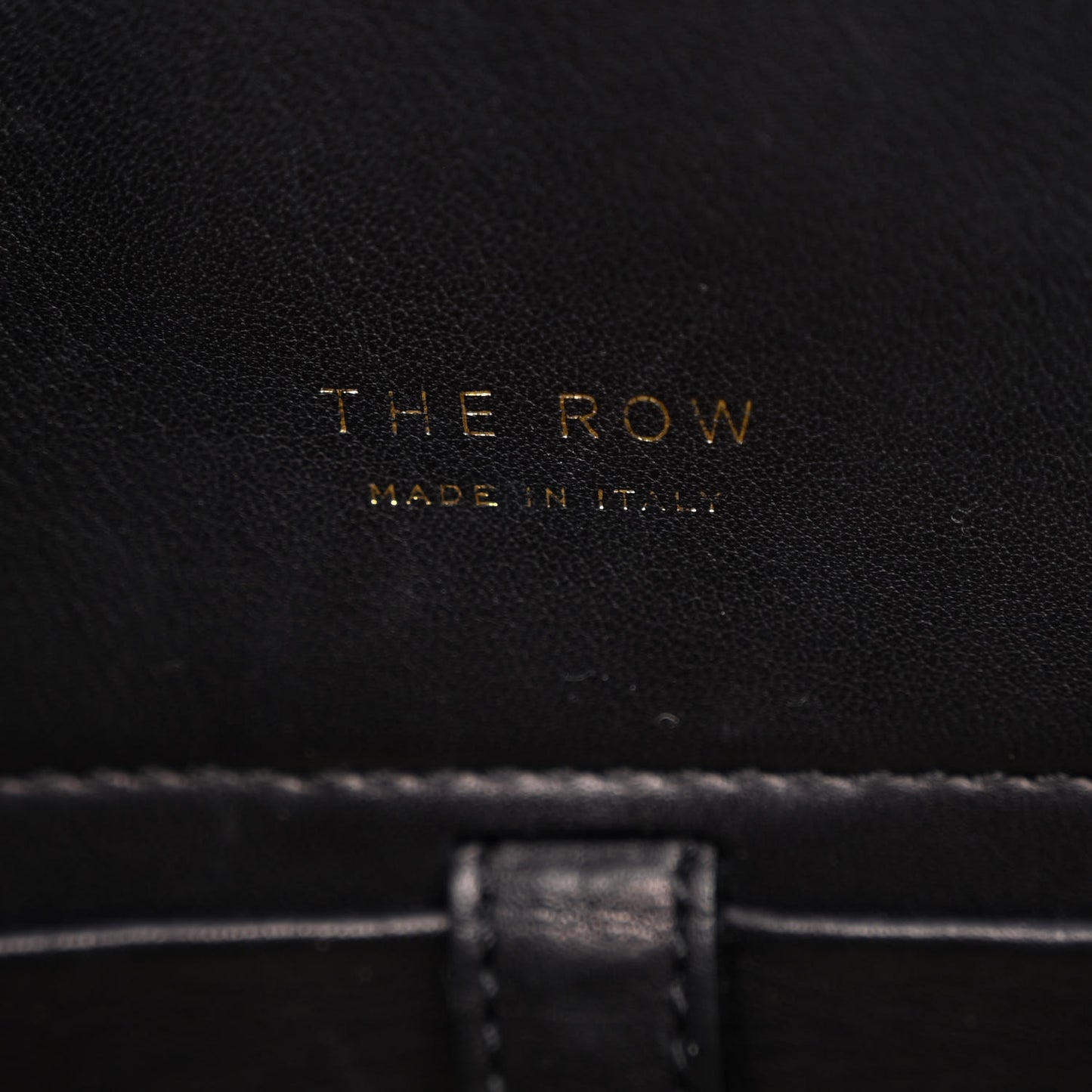 Polished Saddle Calfskin Soft Margaux 10 Bag Black