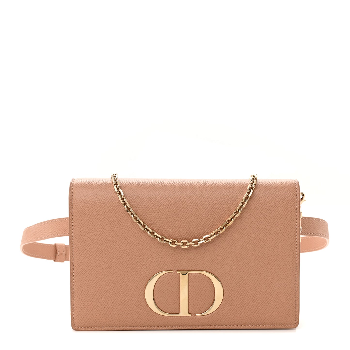 Calfskin 30 Montaigne 2 in 1 Pouch Beige