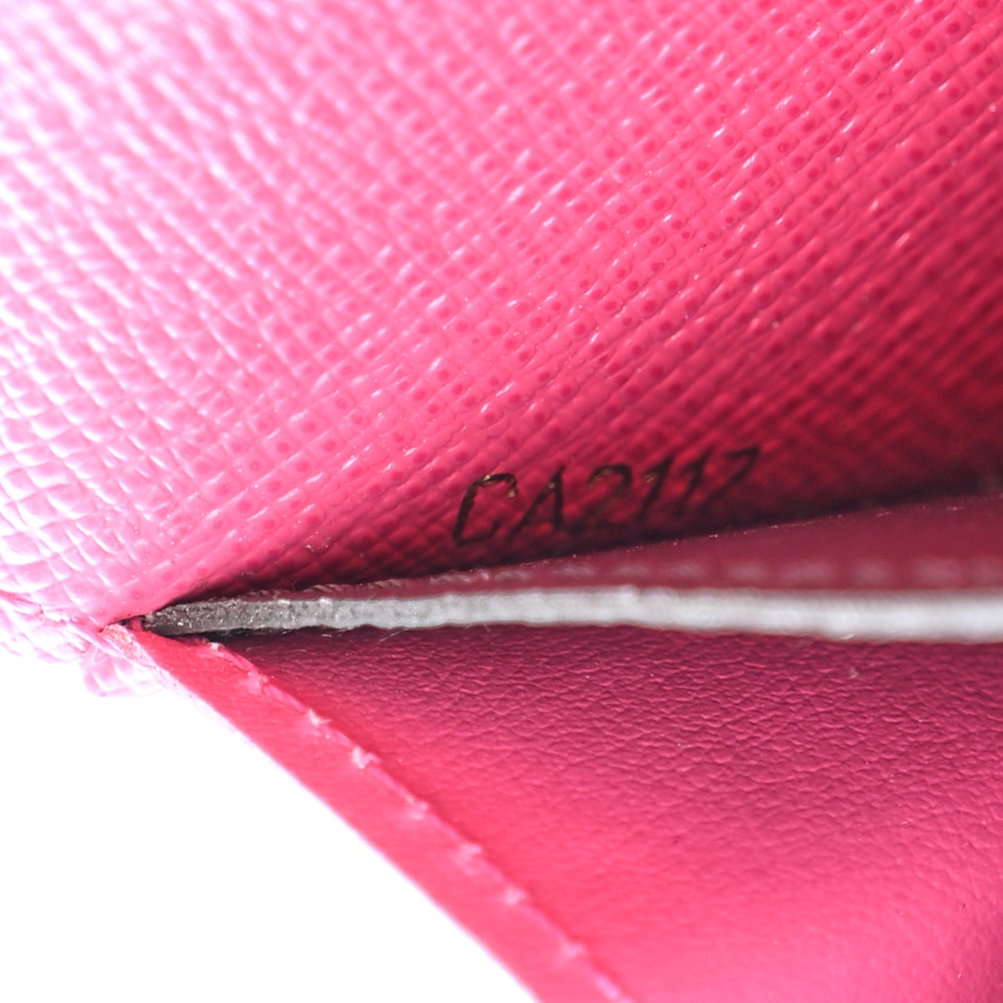 Monogram Bloom Flower Emilie Wallet Fuchsia