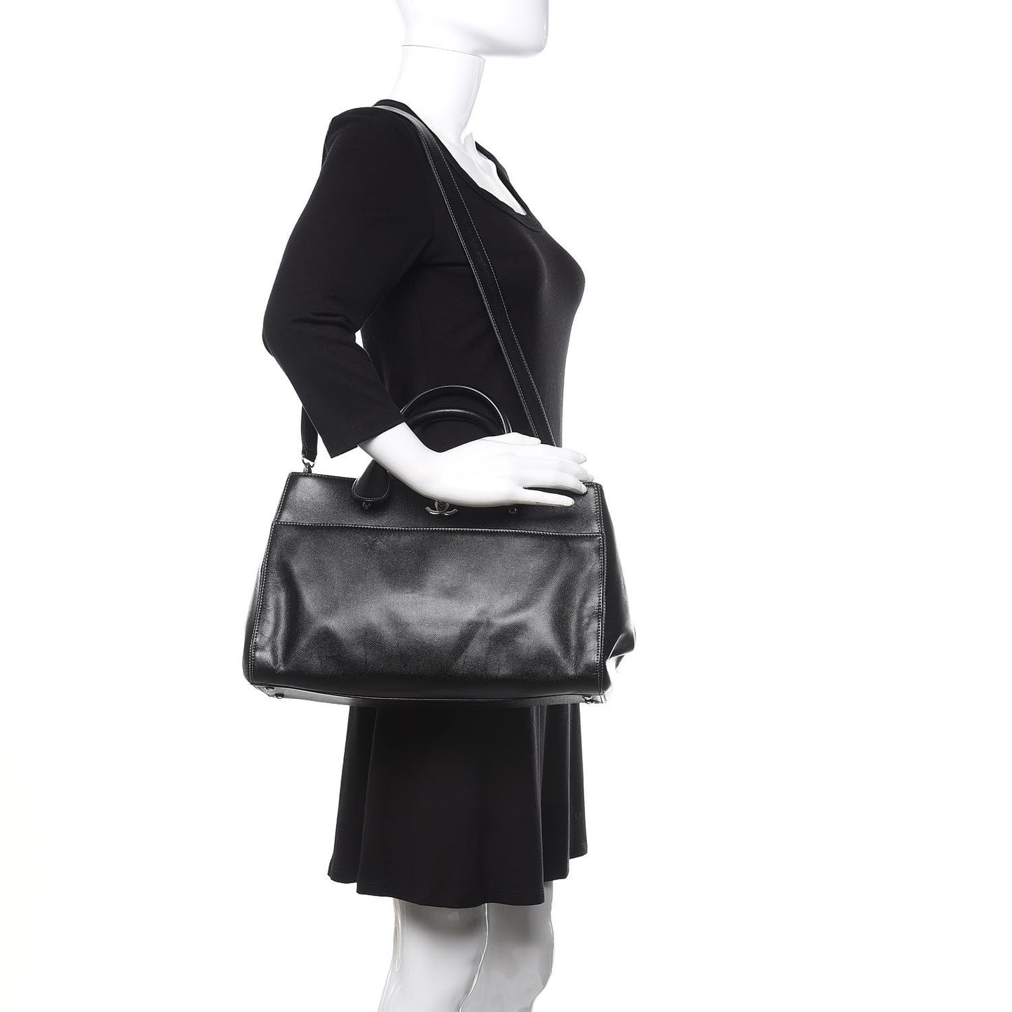 Caviar Cerf Executive Shopper Tote Black