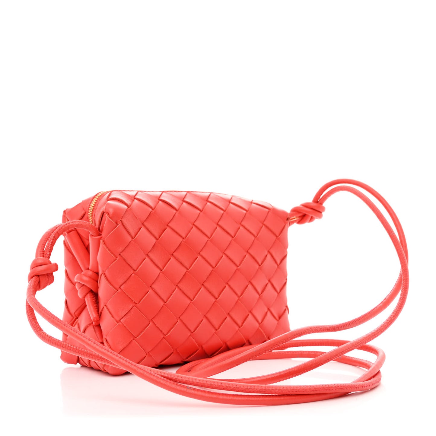 Nappa Intrecciato Mini Loop Camera Bag Sunburst