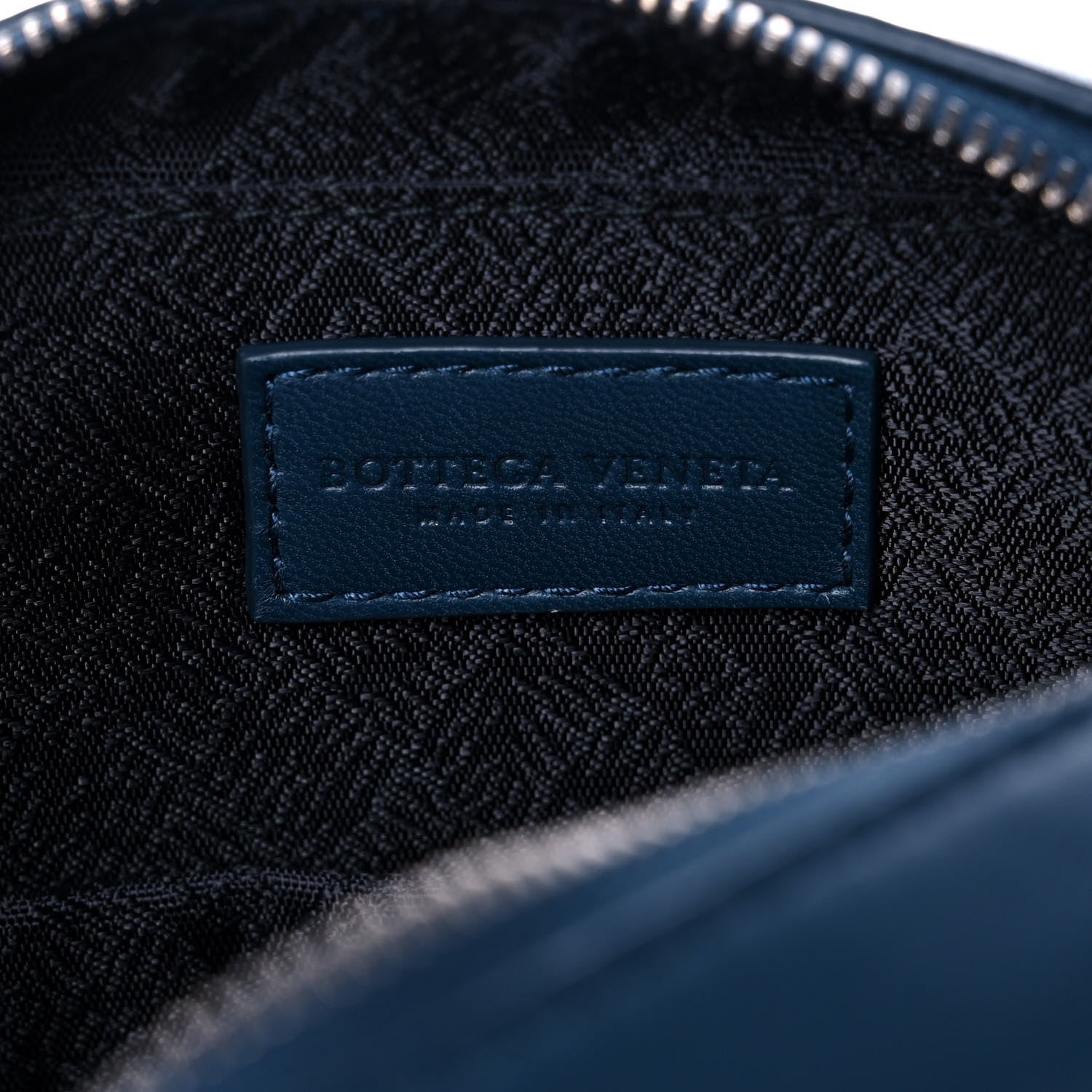 Bottega Veneta Nappa Intrecciato Crossbody Bag Navy 6 of 9