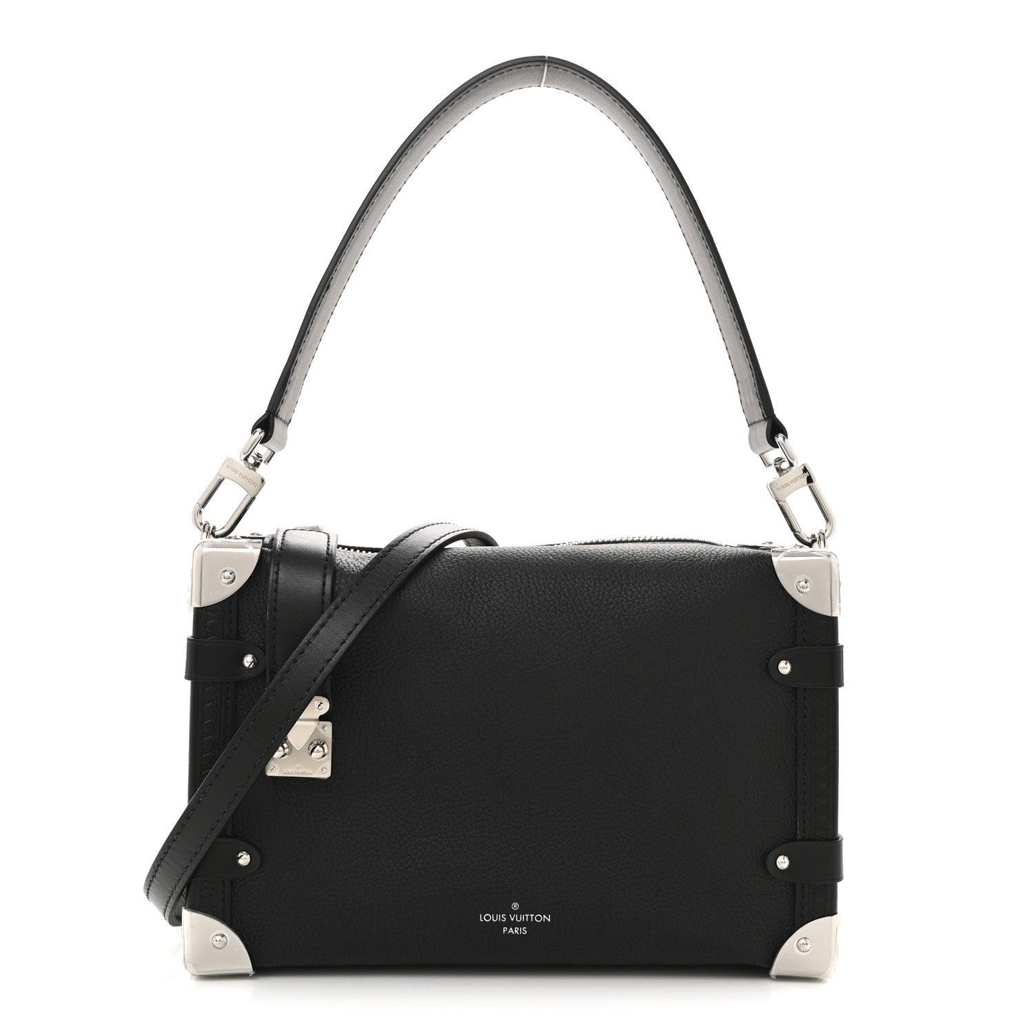 Louis Vuitton Calfskin Side Trunk MM Black 1795876 – FASHIONPHILE