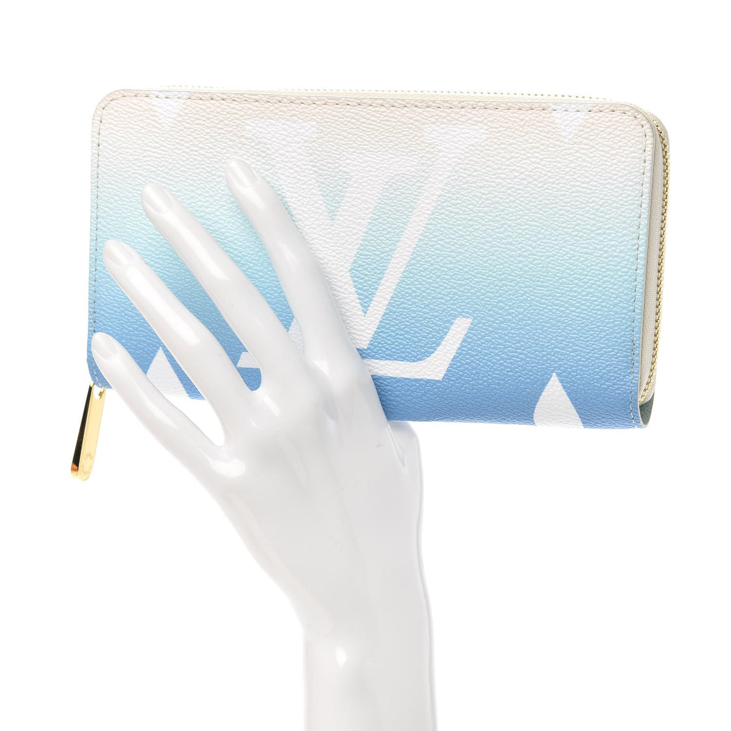 Monogram Giant By The Pool Zippy Wallet Blue