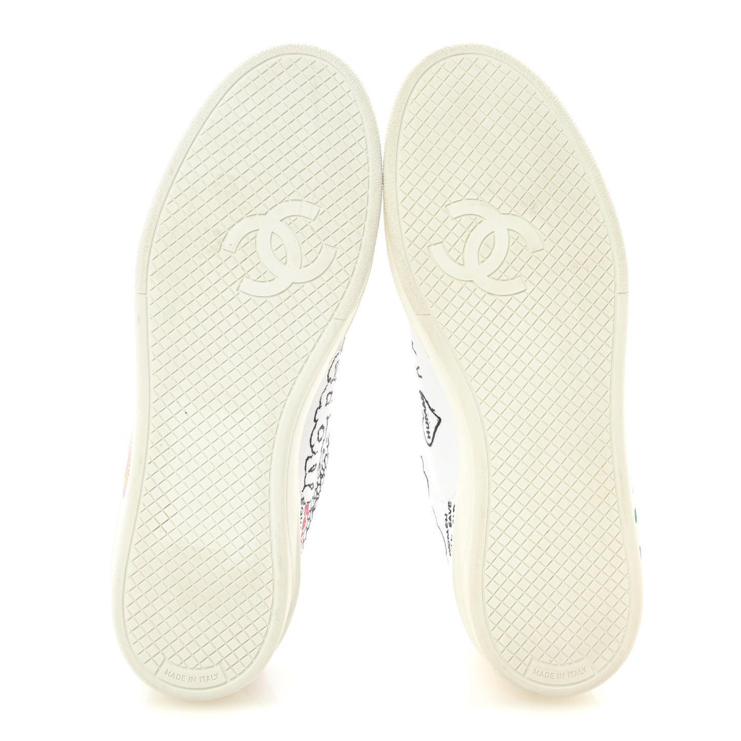 X PHARRELL WILLIAMS Canvas Womens Sneakers 38 White Multicolor