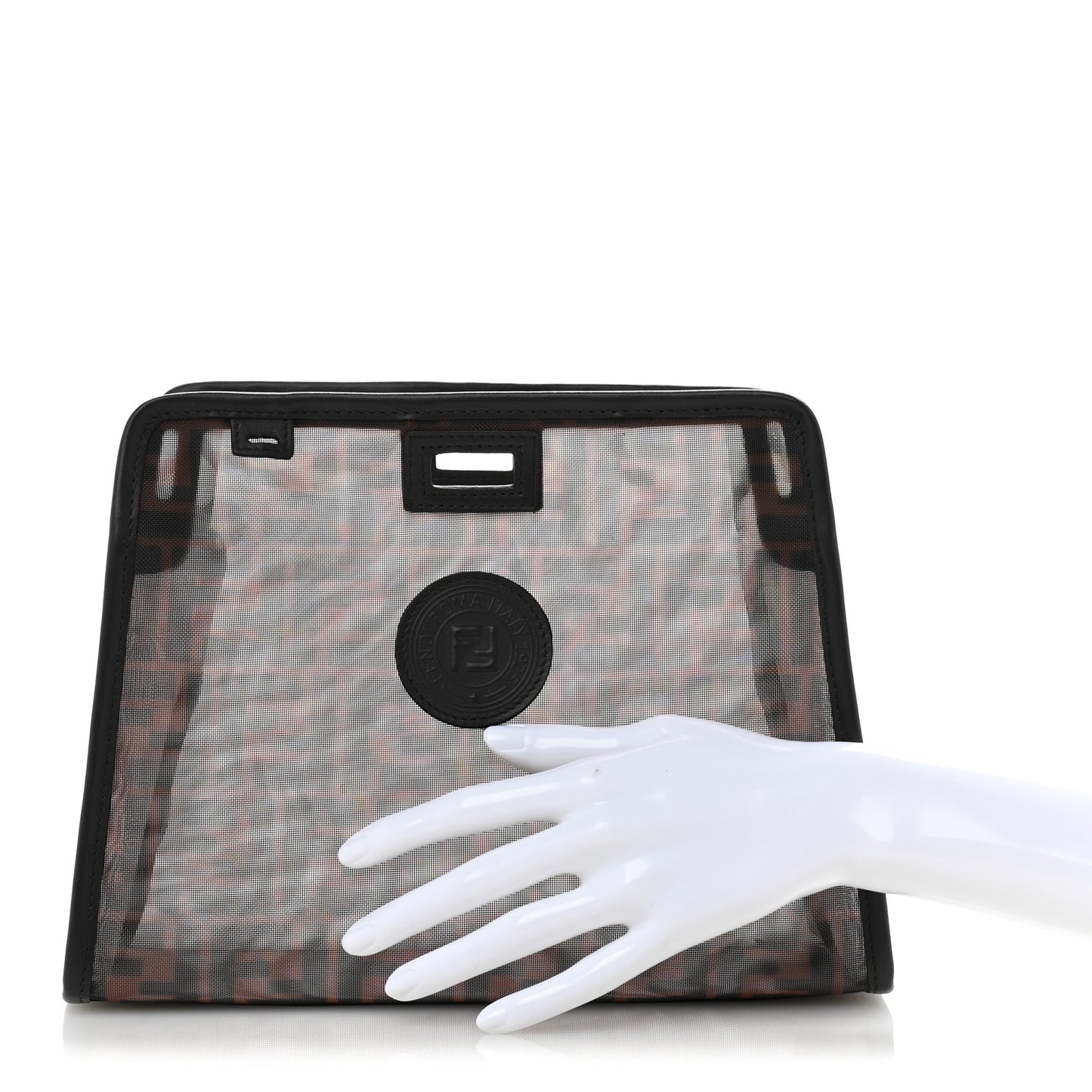 Mesh Vitello Century FF 1974 Mini Peekaboo Defender Cover Marrone Black Ebano