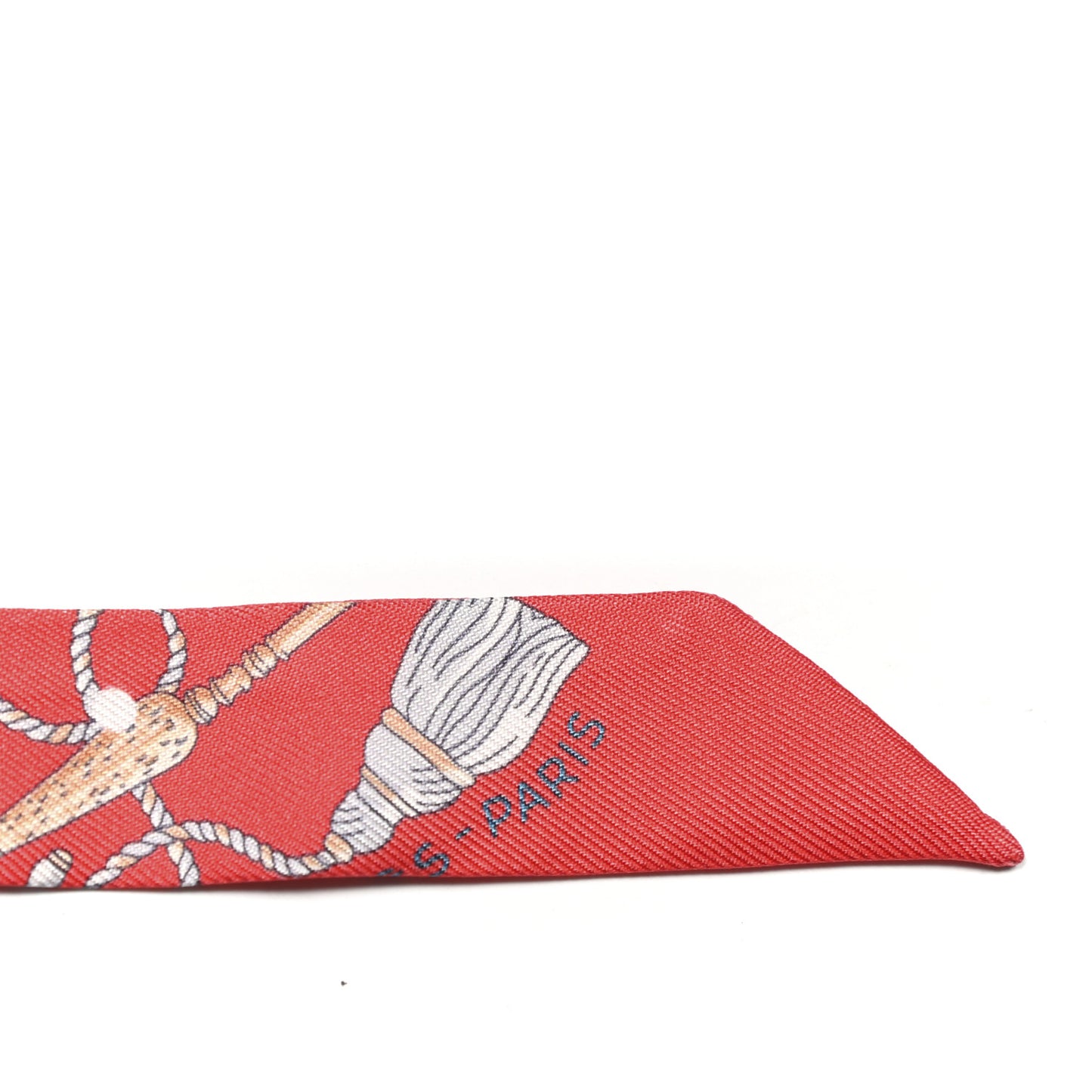 Silk Les Cles A Pois Doll Twilly Grenadine Beige Multicolor