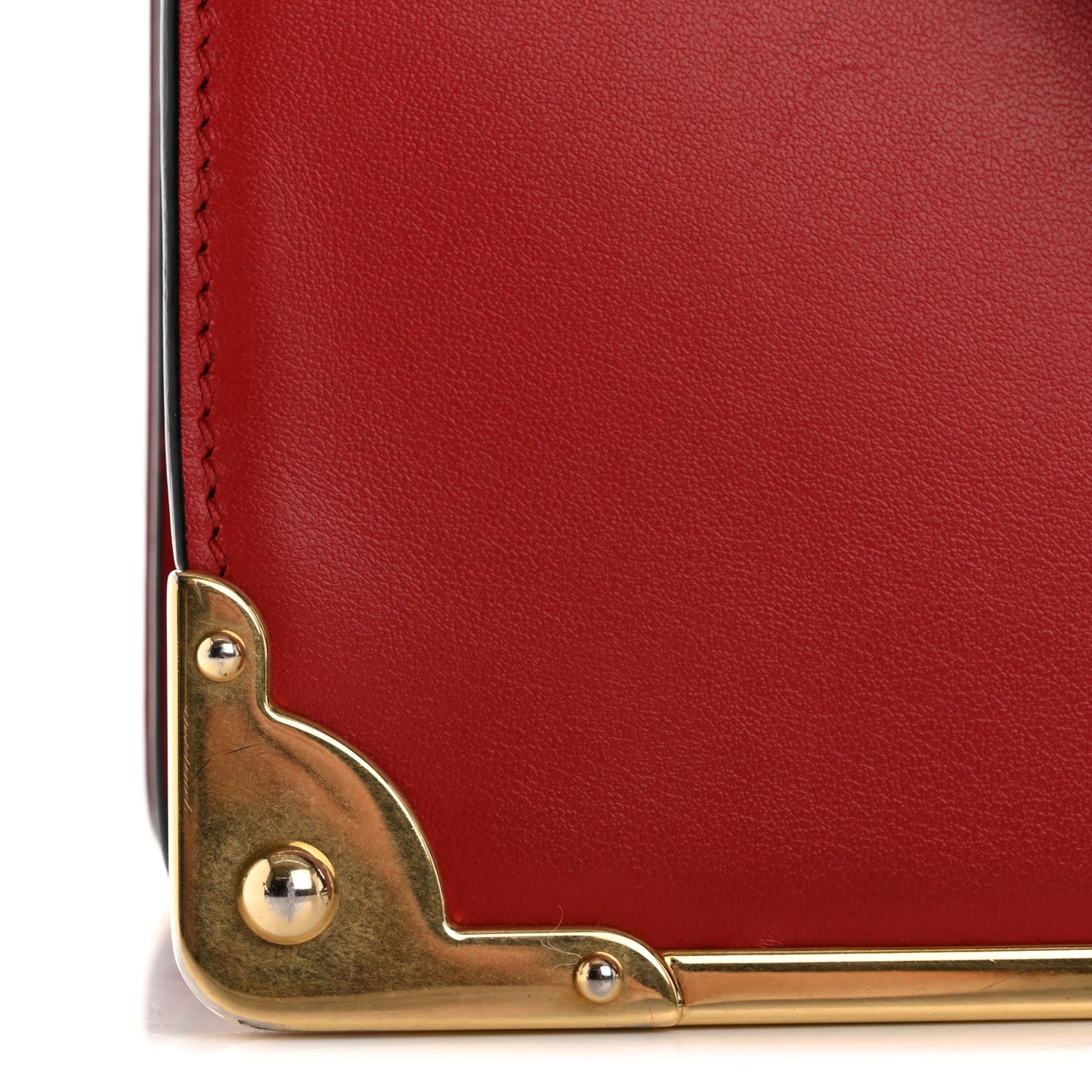 City Calfskin Saffiano Cahier Hearts Bag Fuoco Black