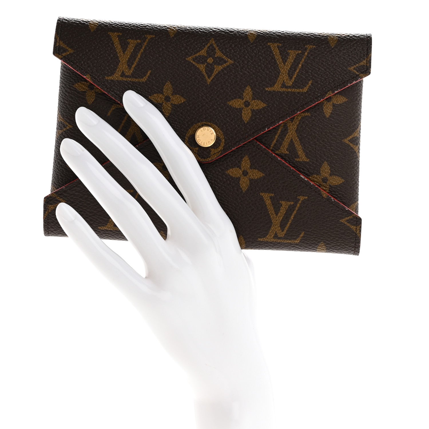 Louis Vuitton Monogram Medium Kirigami Pochette Insert Coquelicot 2 of 10