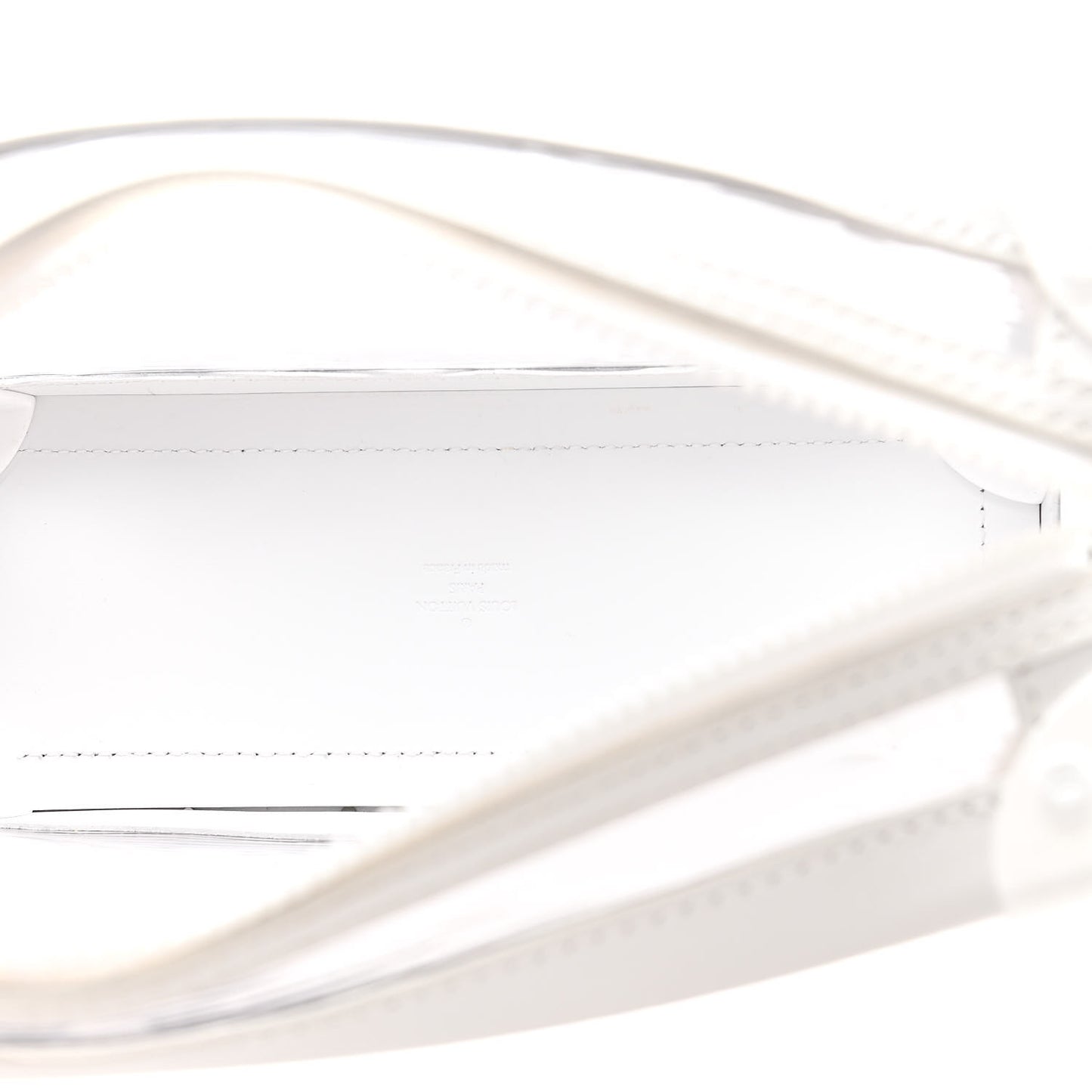 Calfskin PVC Epi Plage Soft Trunk Optic White