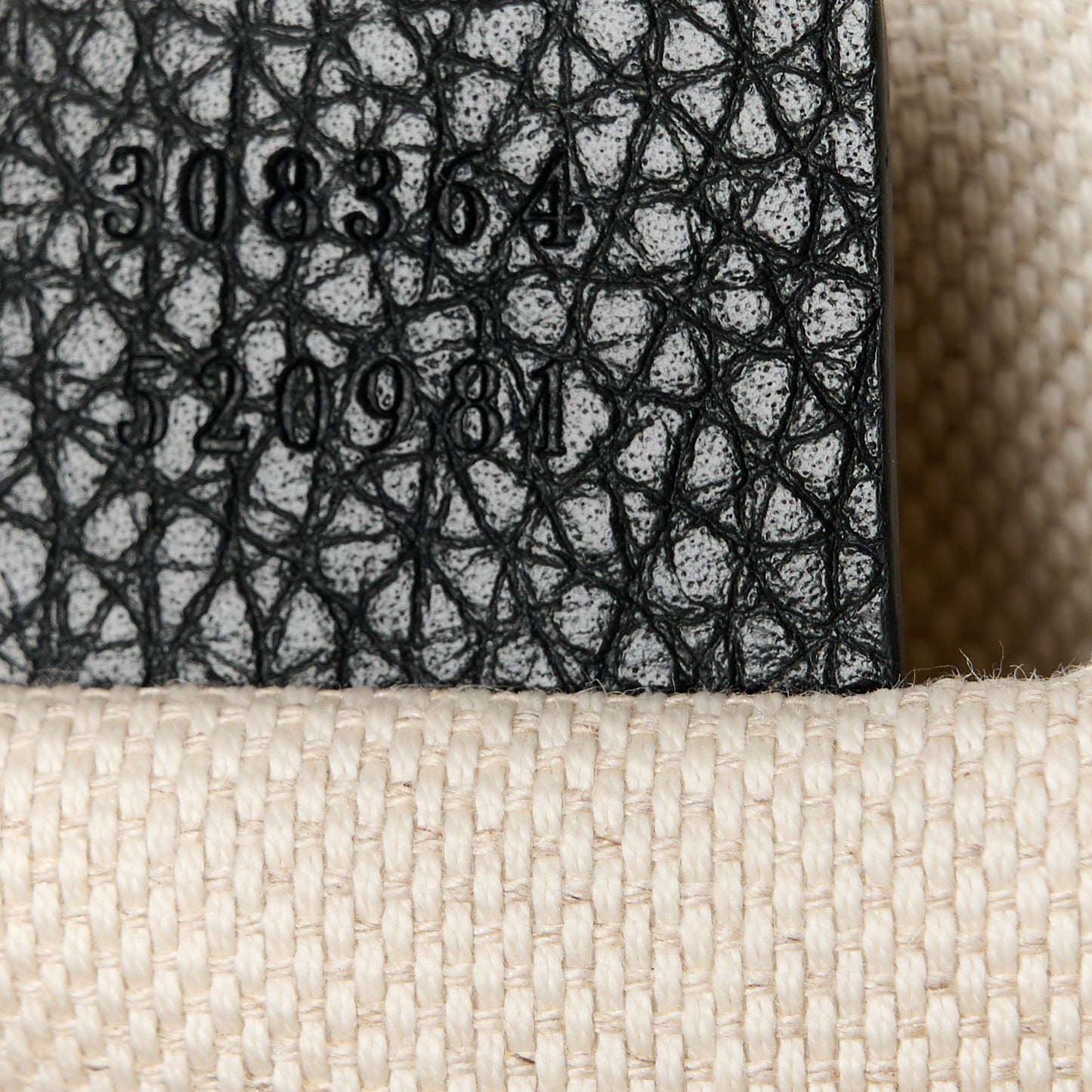 Pebbled Calfskin Small Soho Disco Bag Black