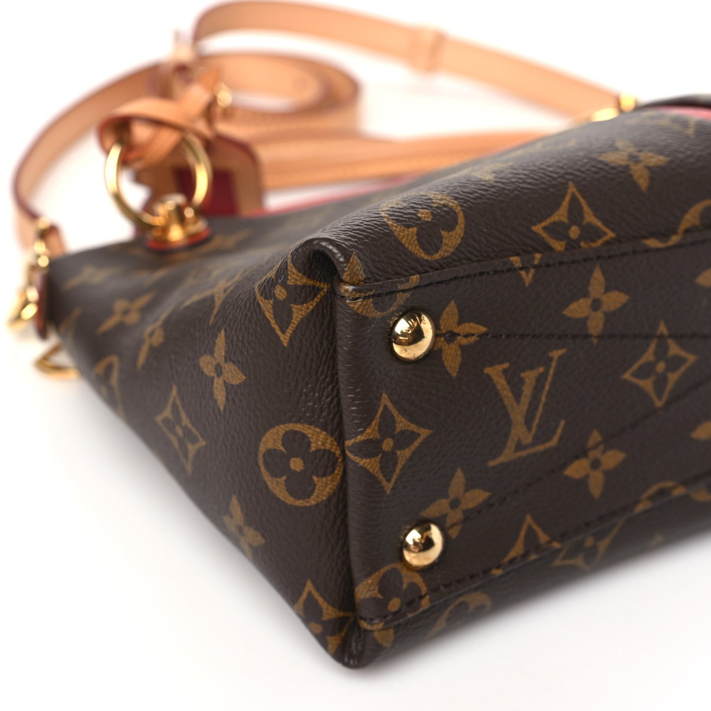 Monogram V Tote BB Cherry