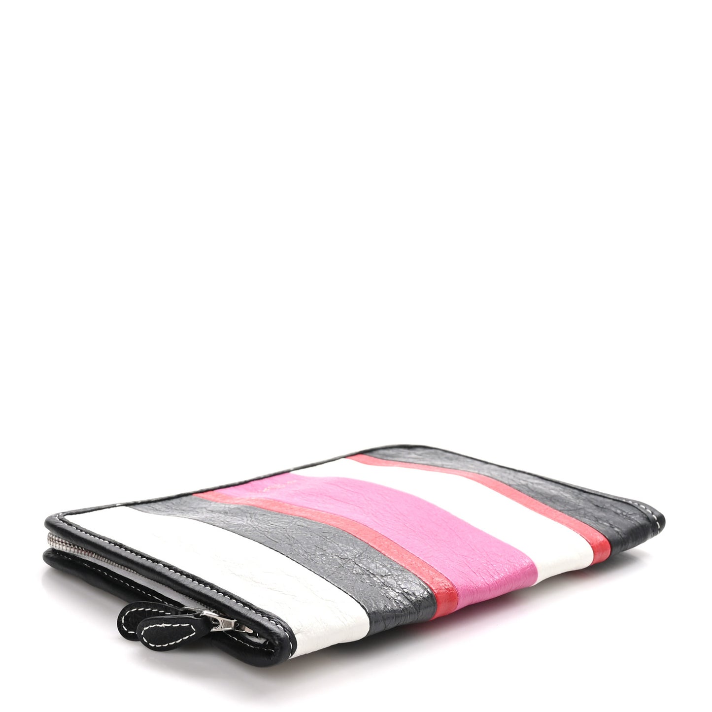 Agneau Arena Multicolore Bazar Pouch Rose Gris White Black Rouge