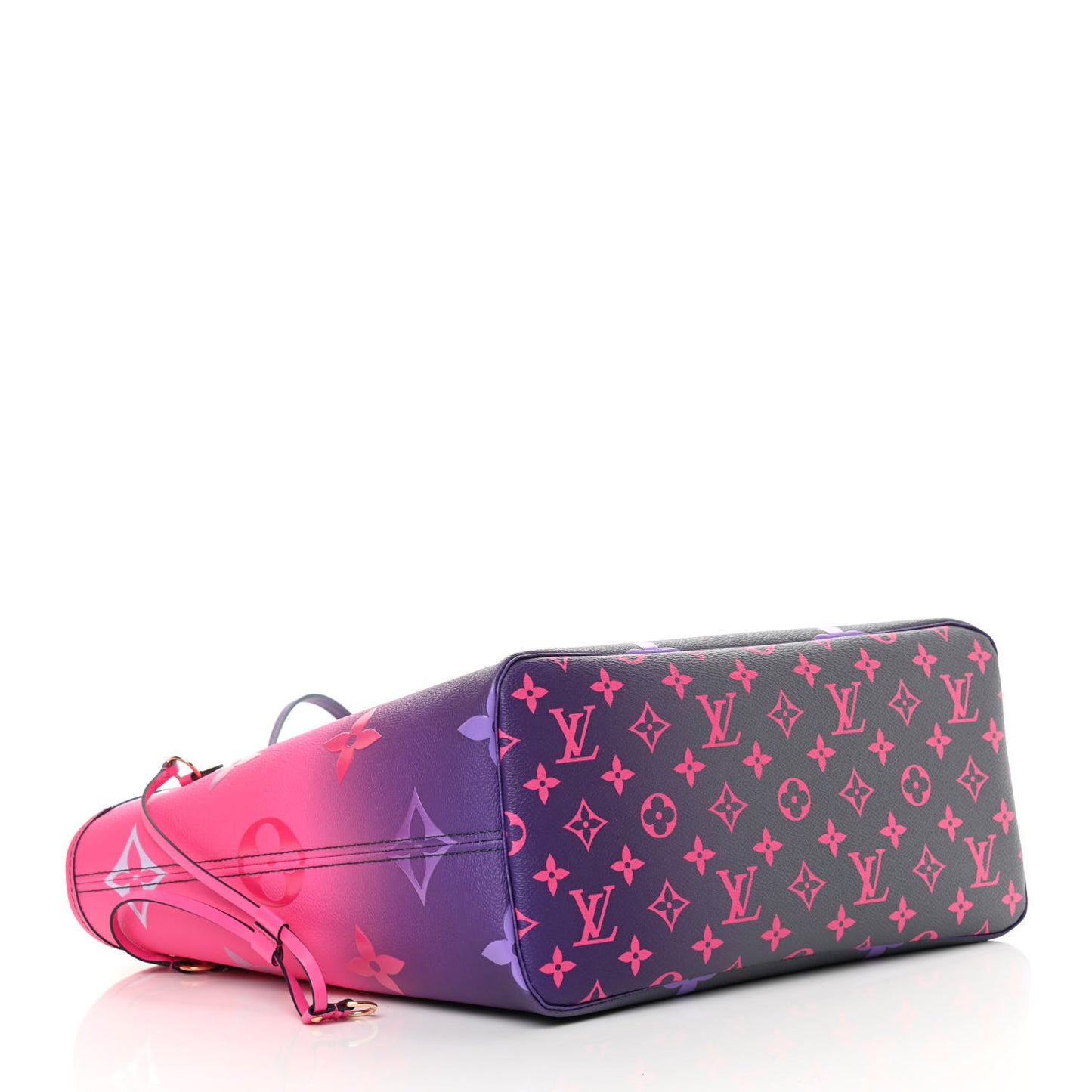 Monogram Giant Spring In The City Neverfull MM Midnight Fuchsia