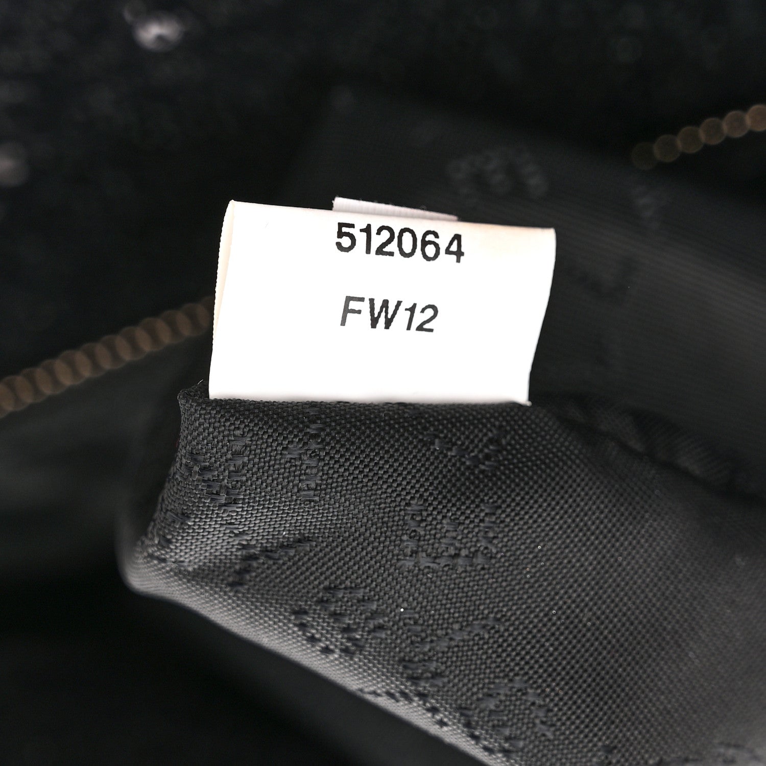 Stella McCartney Sequin Small Falabella Tote Black 7 of 11