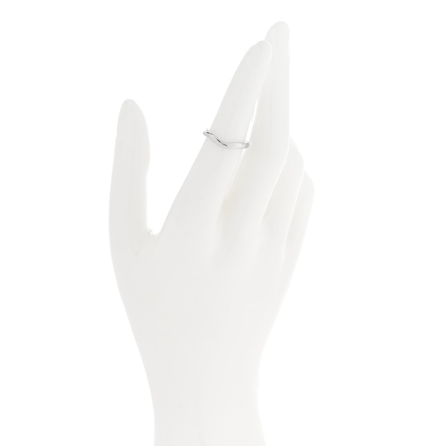 Platinum 2mm Elsa Peretti Wedding Band Ring 49 5