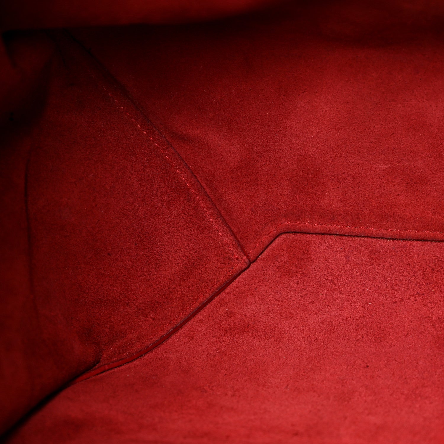 Celine Grained Calfskin Medium Horizontal Cabas Phantom Coquelicot 12 of 19