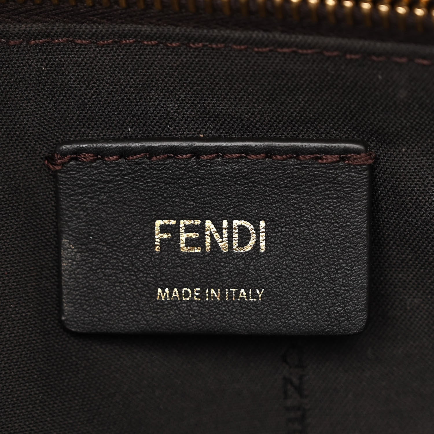 Fendi Vitello King Elaphe Python Print Logo Medium By The Way Boston Bag Tartufo Daisy Roccia 8 of 12