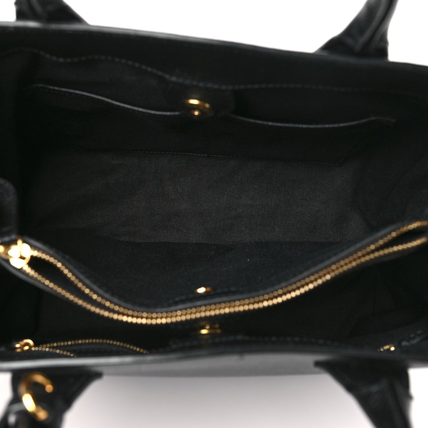 Derby Calfskin House Check Medium Banner Tote Black