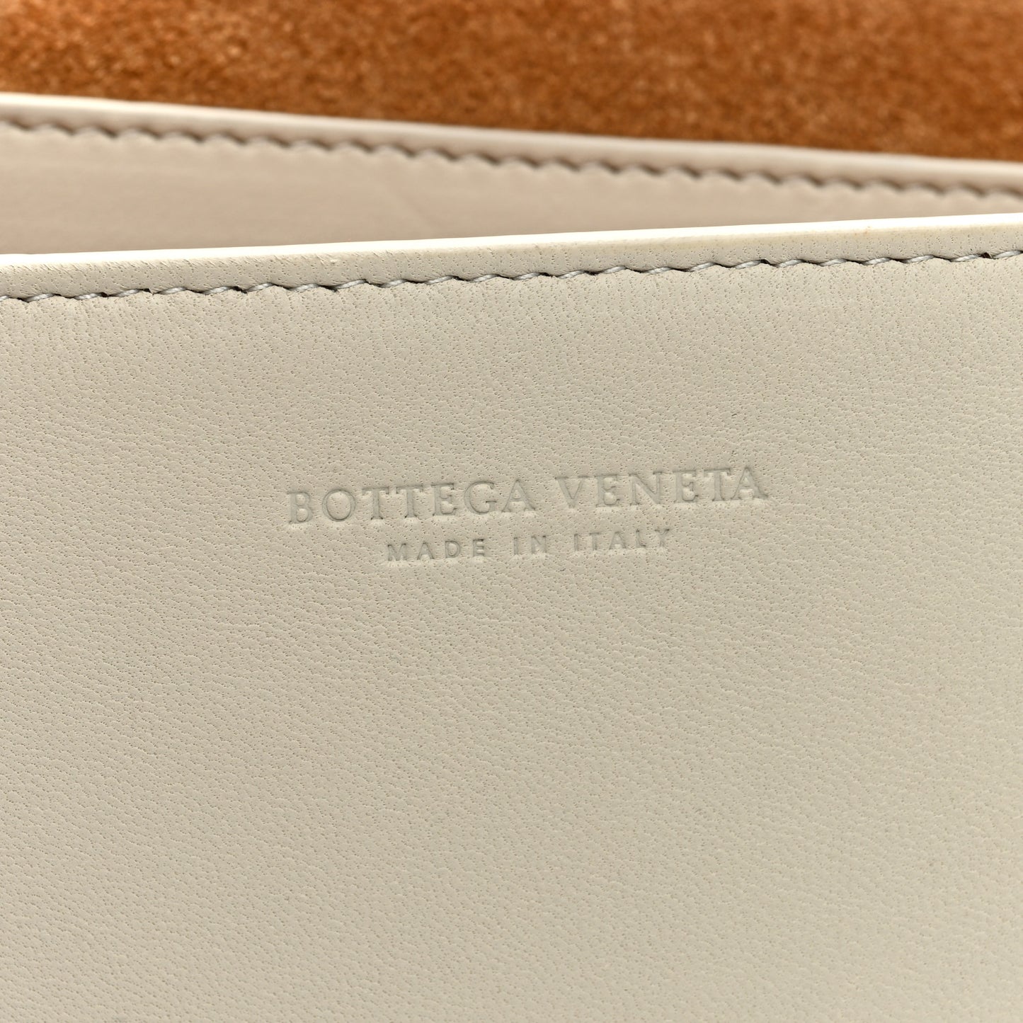 Lambskin Maxi Intrecciato Mini Cassette Crossbody Bag White