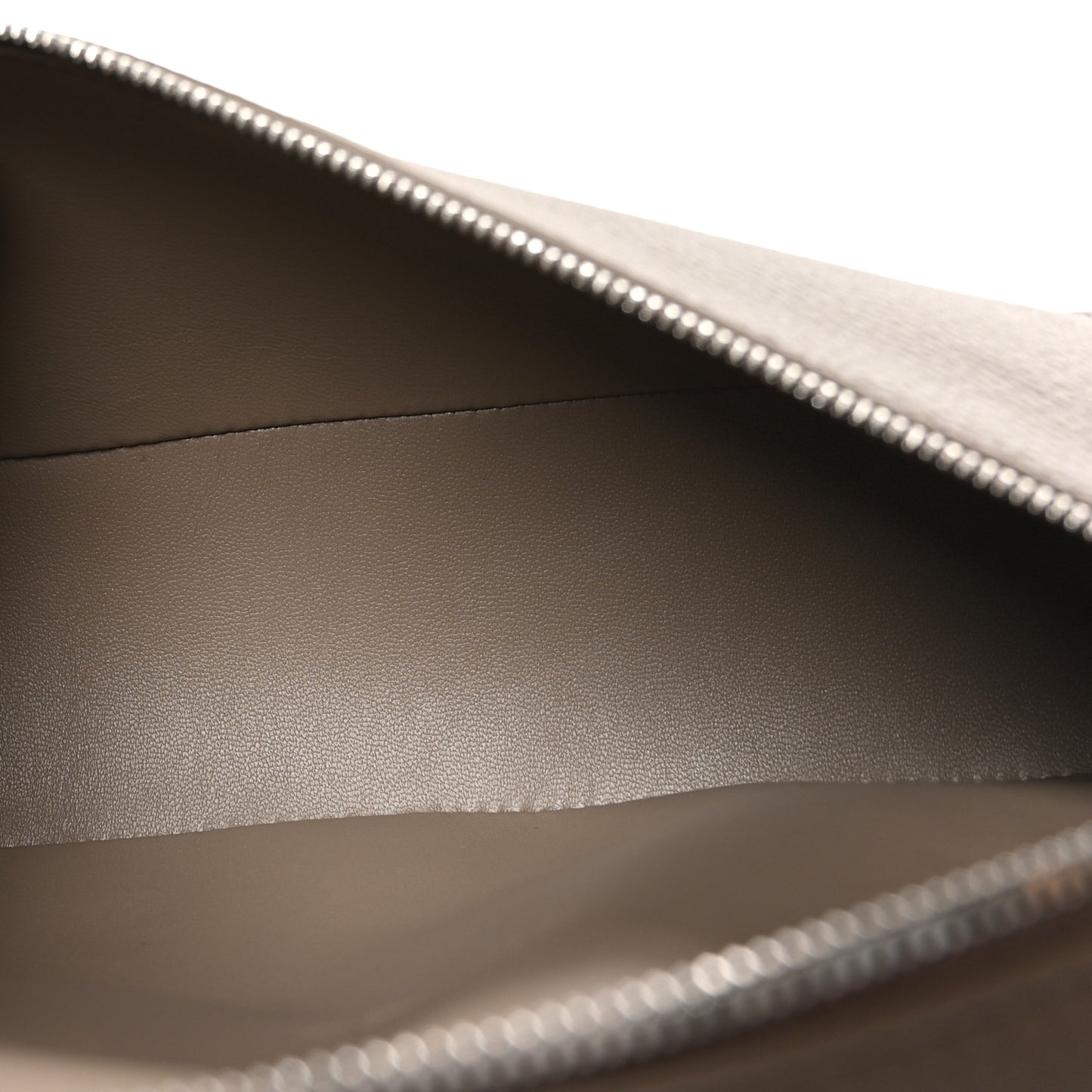 Grained Calfskin L19 Extra Pocket Pouch Warm Mastic