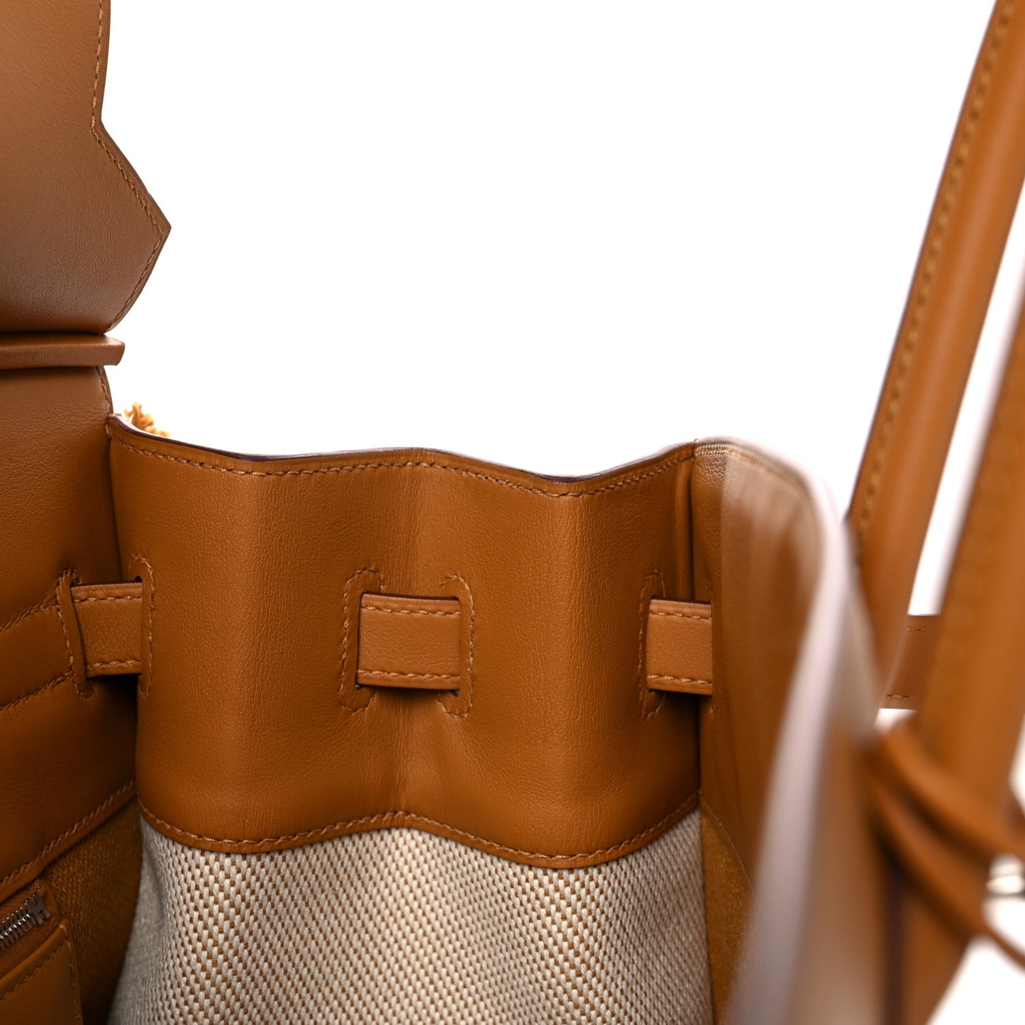Swift Twill H Fray Fray Birkin 35 Sesame Ecru