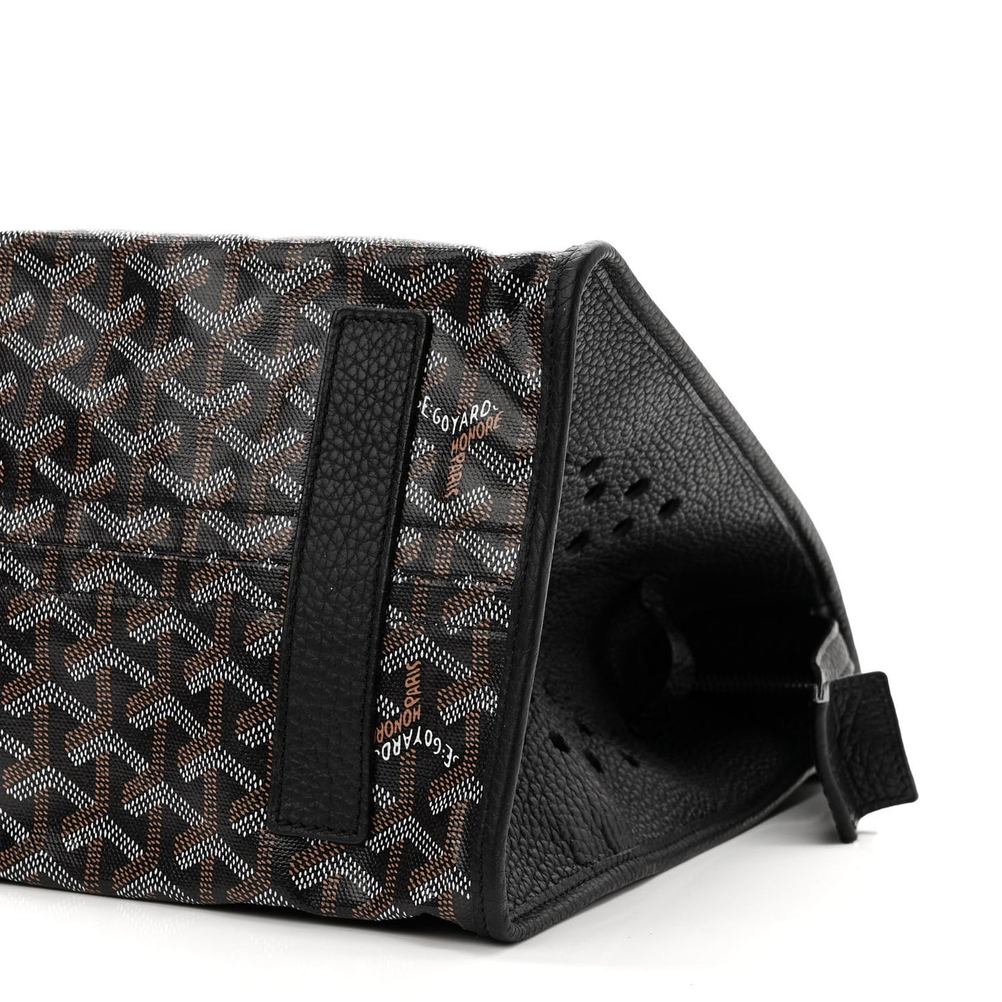 Goyardine Sac Hardy Pet Carrier PM Black