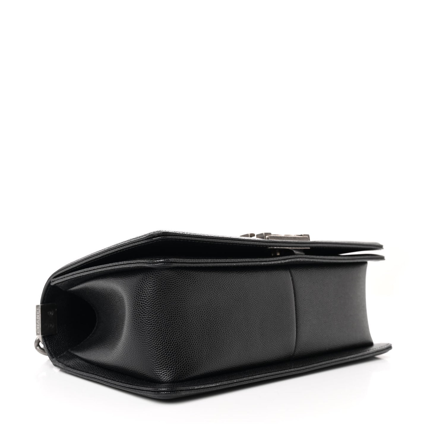 Caviar Quilted Medium Boy Flap Black