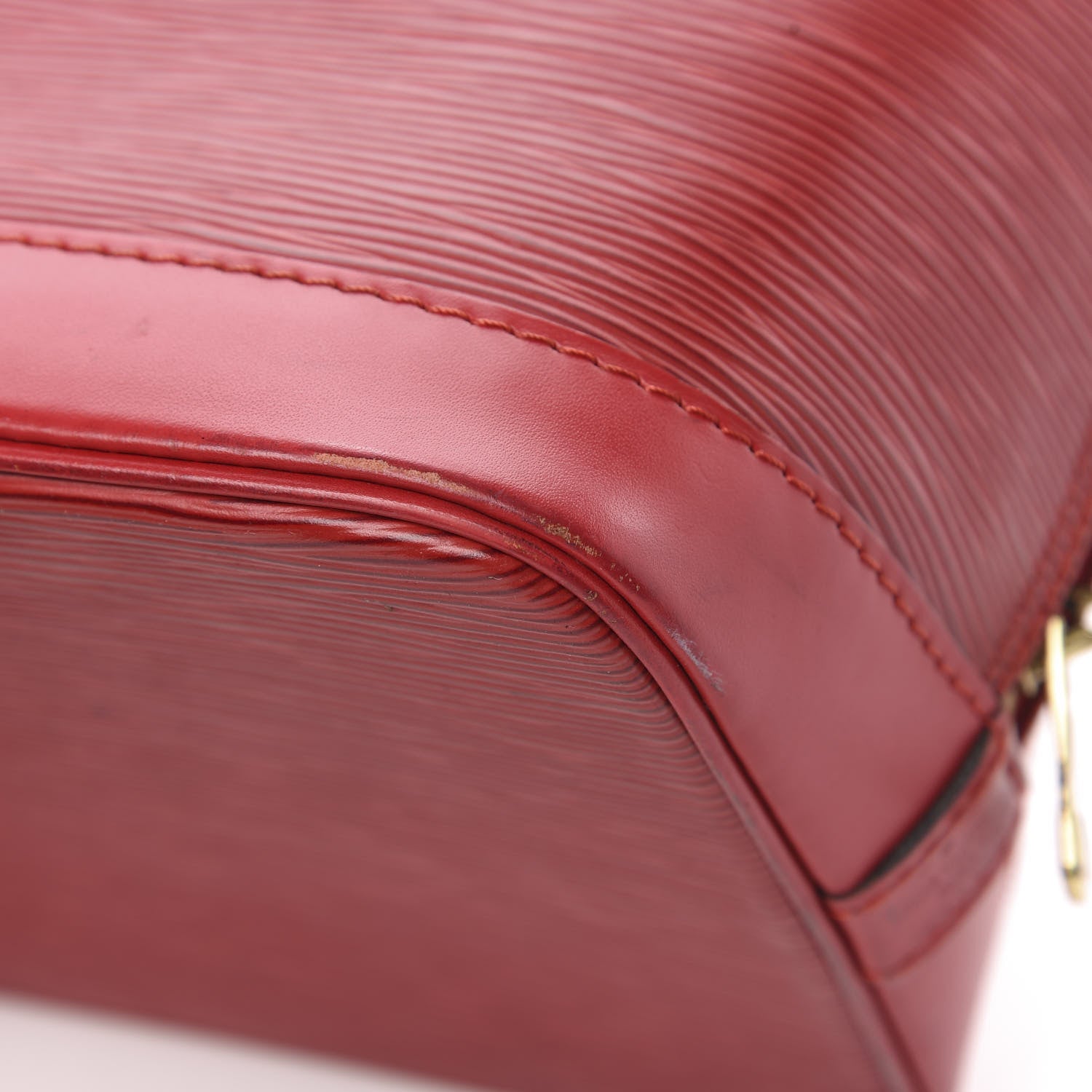 Louis Vuitton Epi Alma PM Castillan Red 11 of 20