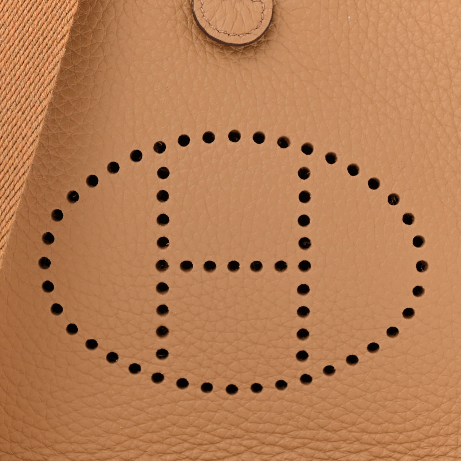 Hermes Taurillon Clemence Evelyne TPM Biscuit 8 of 10