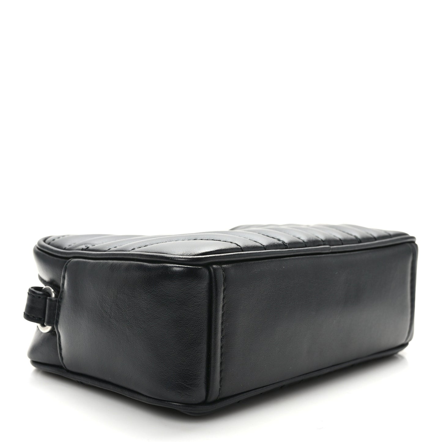 Soft Calfskin Diagramme Crossbody Bag Black