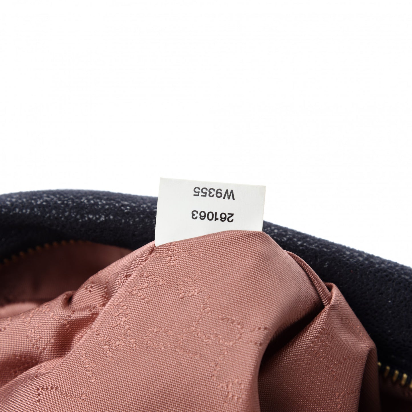 Shaggy Deer Small Falabella Tote Navy