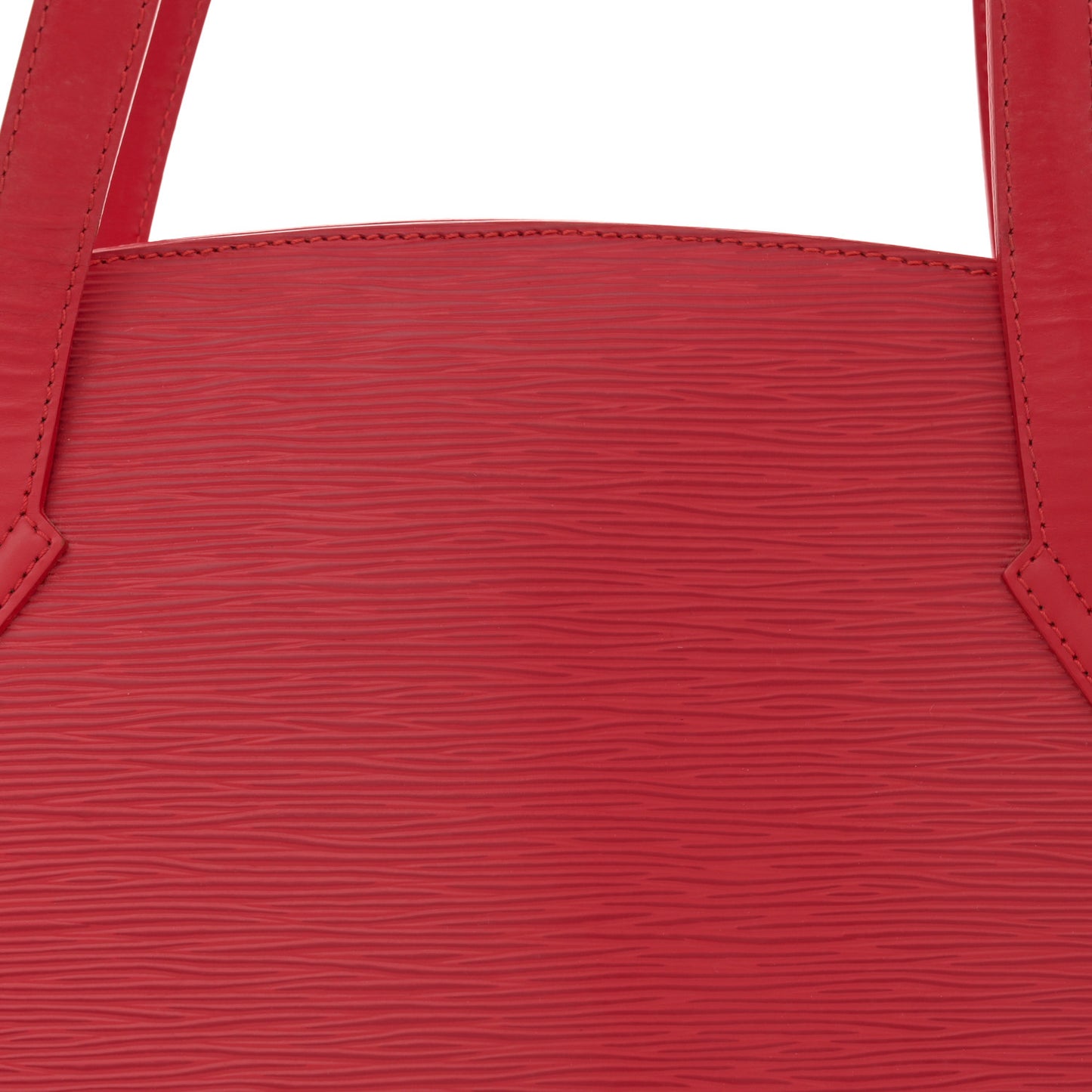 Epi Saint Jacques PM Long Straps Red