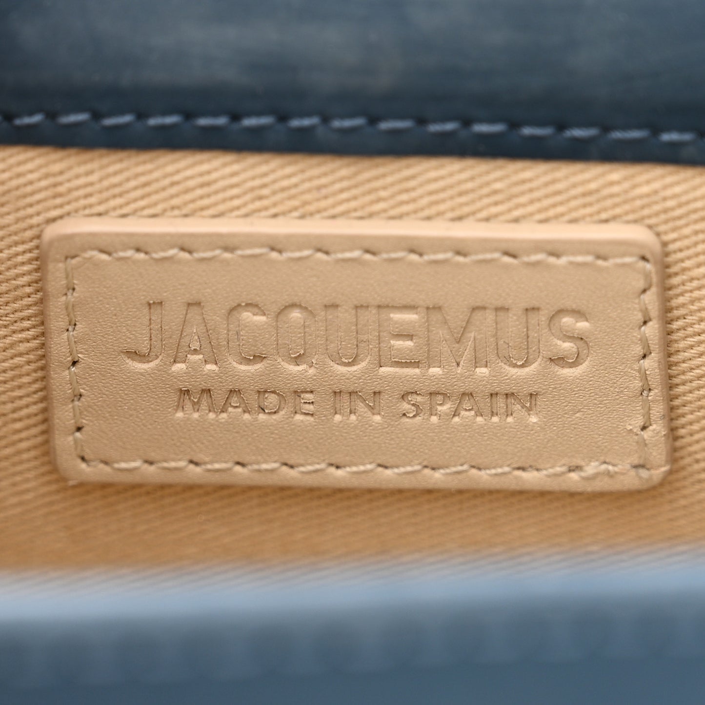 Smooth Calfskin Le Chiquito Navy