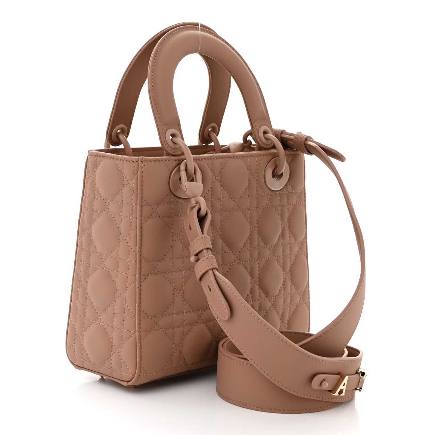 Ultra Matte Calfskin Cannage Small My ABCDior Lady Dior Beige