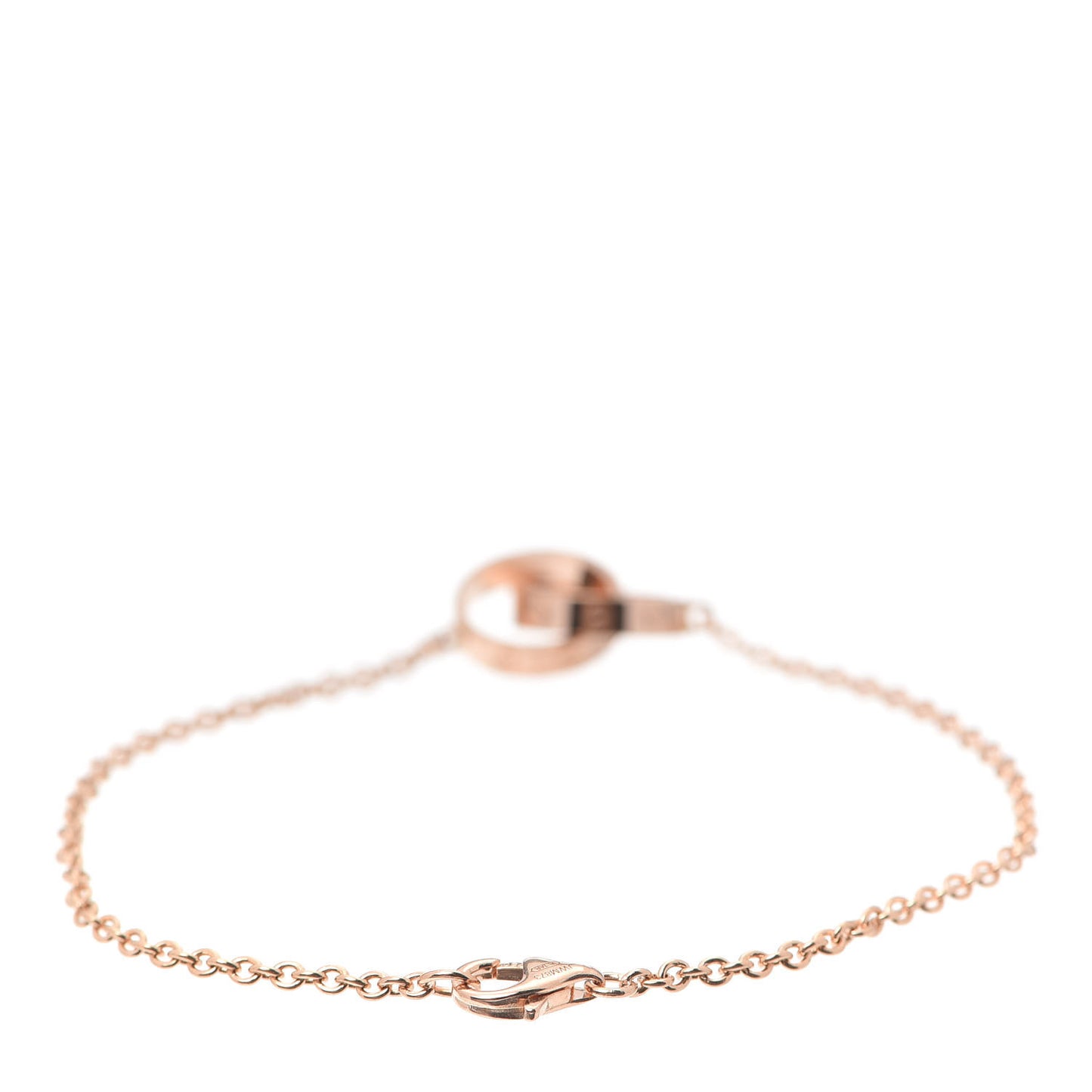 18K Pink Gold Interlocking LOVE Bracelet