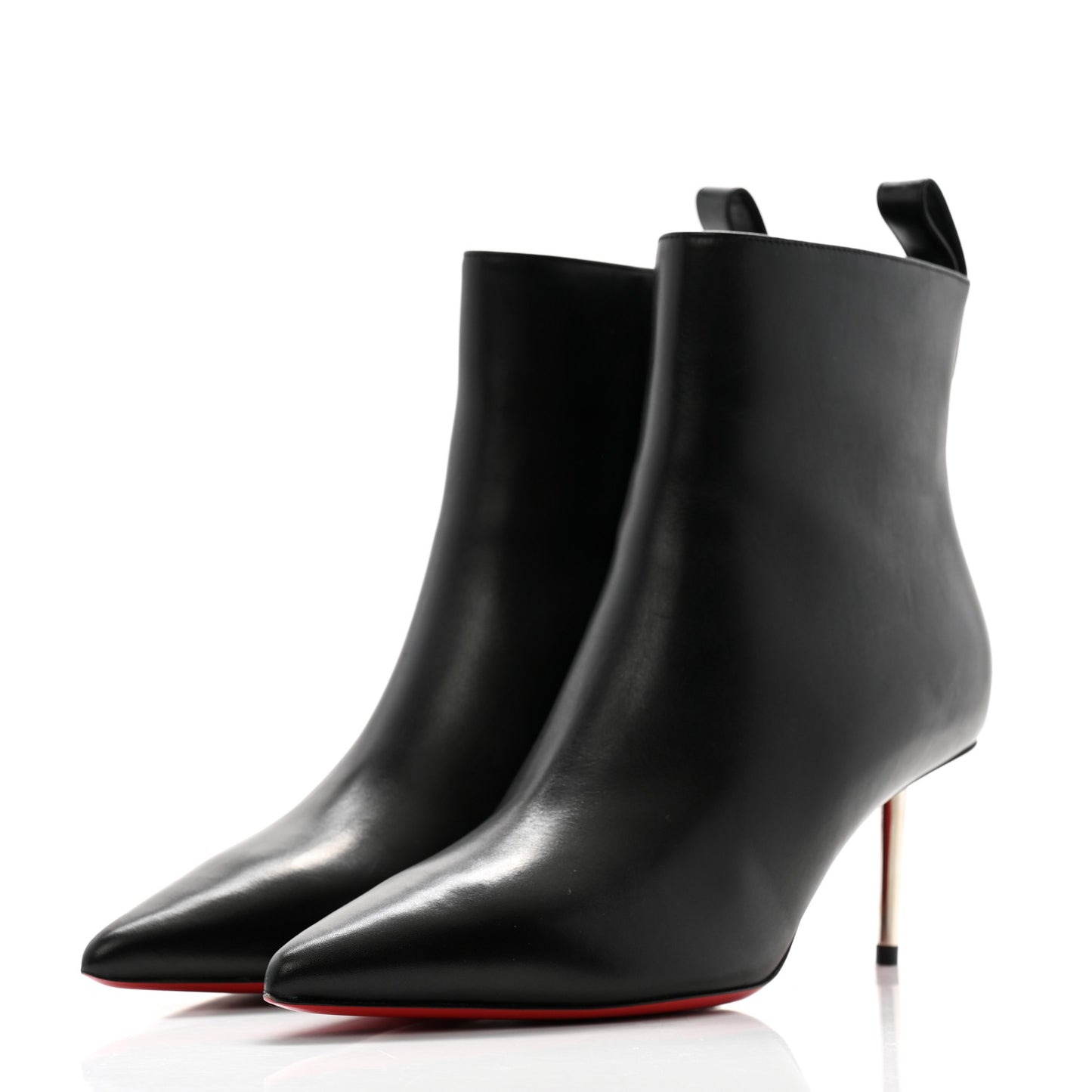 Calfskin Galvafiori Epic Ankle Boots 37.5 Black