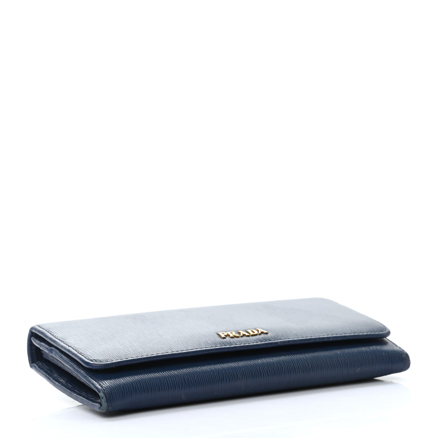 Vitello Move Bi-Color Continental Flap Travel Wallet Bluette Astrale