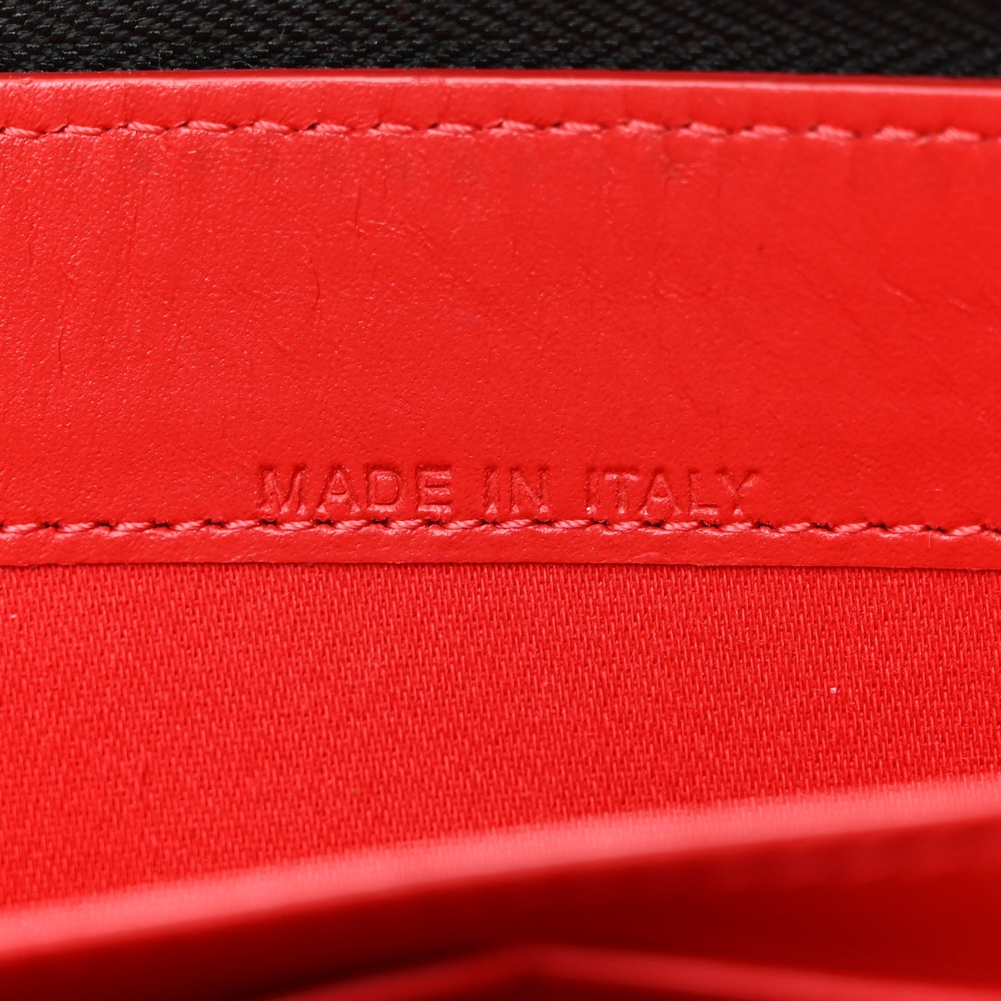Calfskin Panettone Spiked Zip Around Wallet Dune