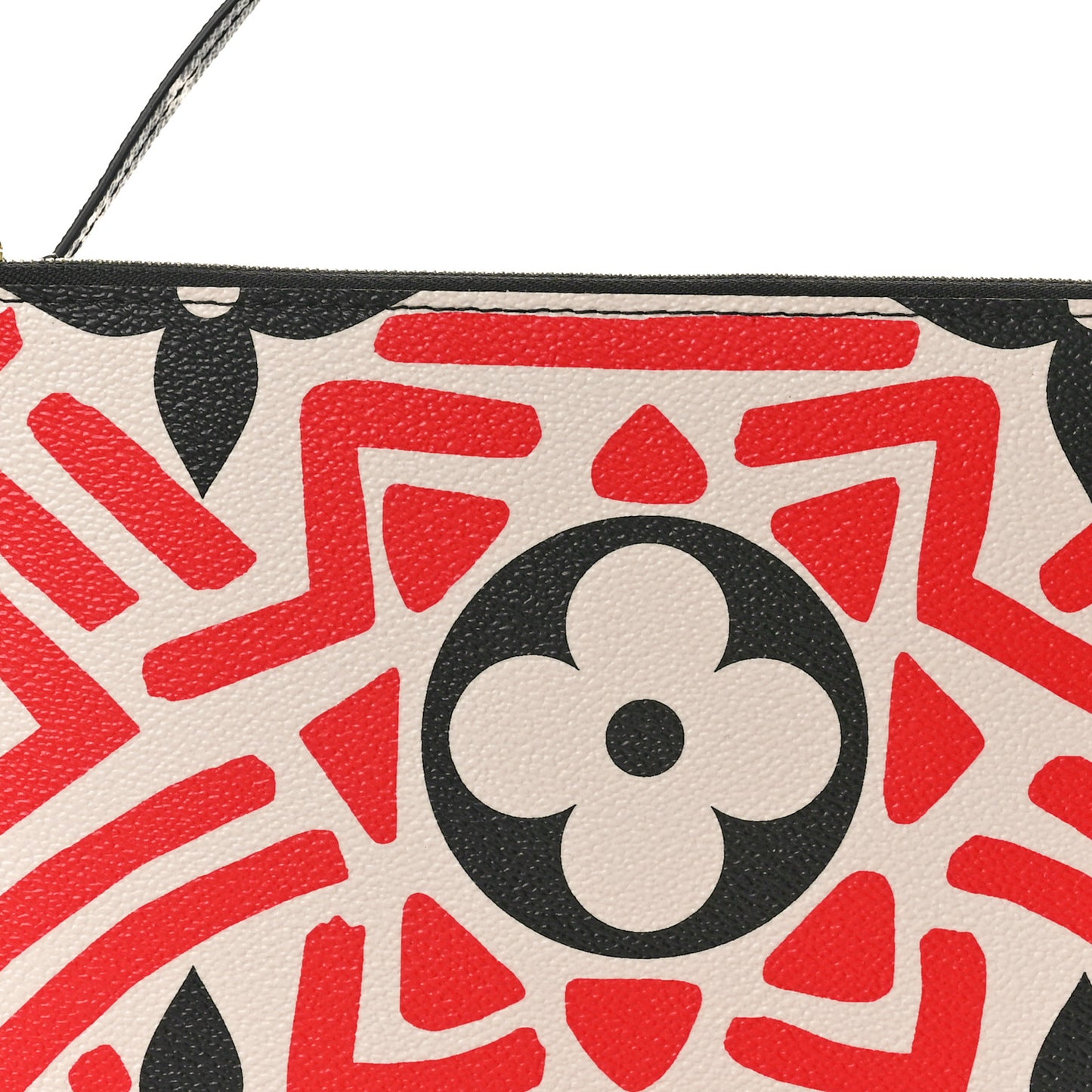 Monogram Giant Crafty Neverfull MM GM Pochette Creme Rouge Black