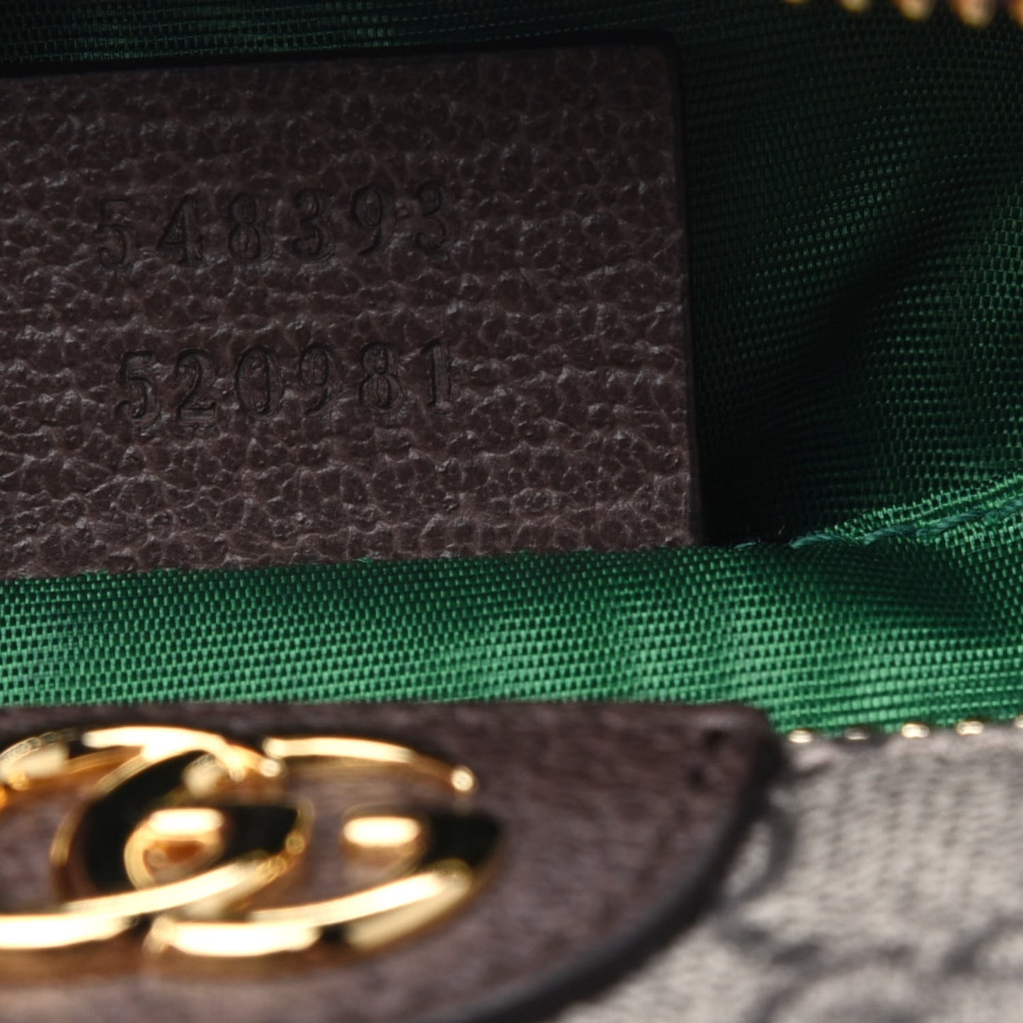 Soft GG Supreme Monogram Calfskin Medium Ophidia Cosmetic Case Beige Ebony New Acero