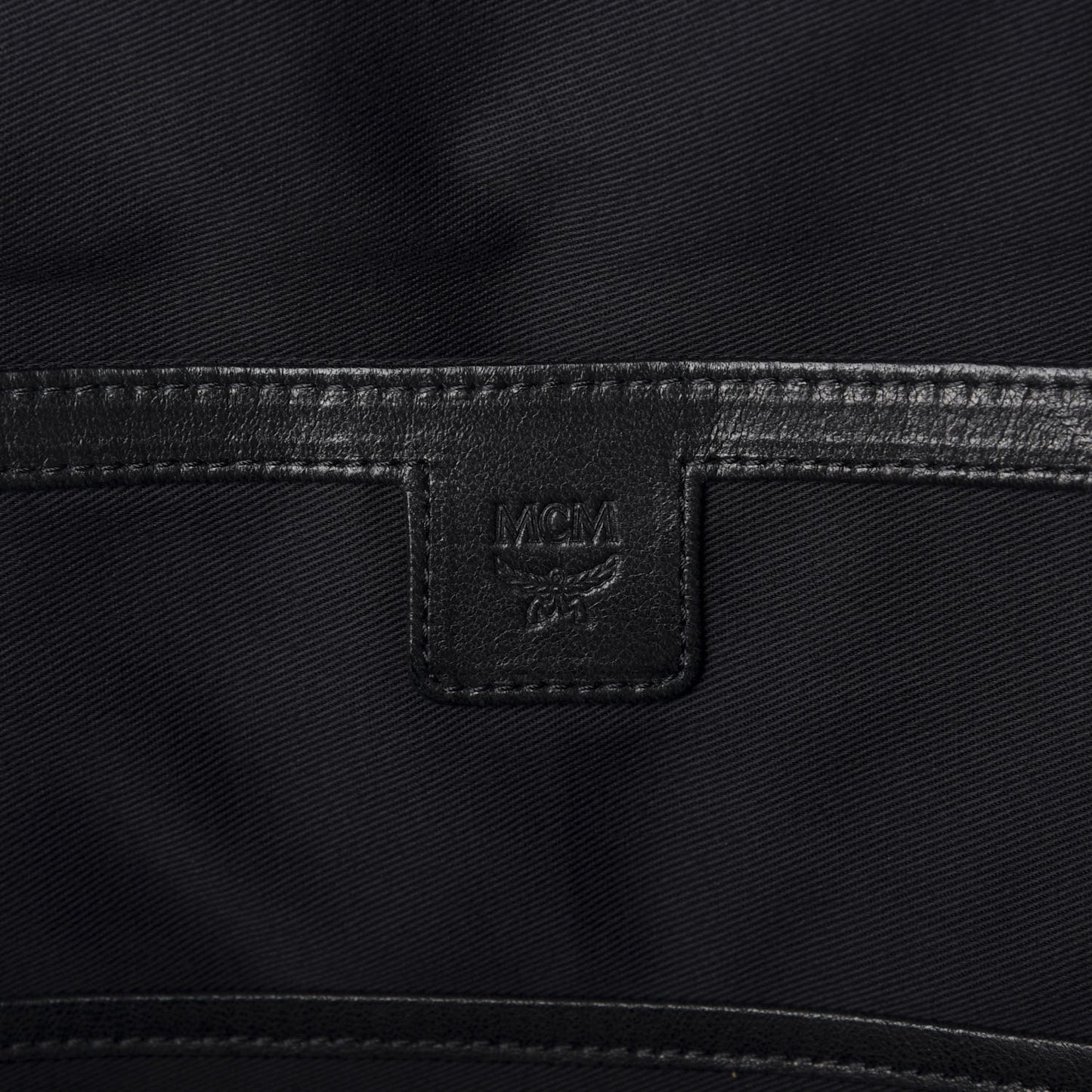 Calfskin Tumbler Colorblock Backpack Bronze Copper Black