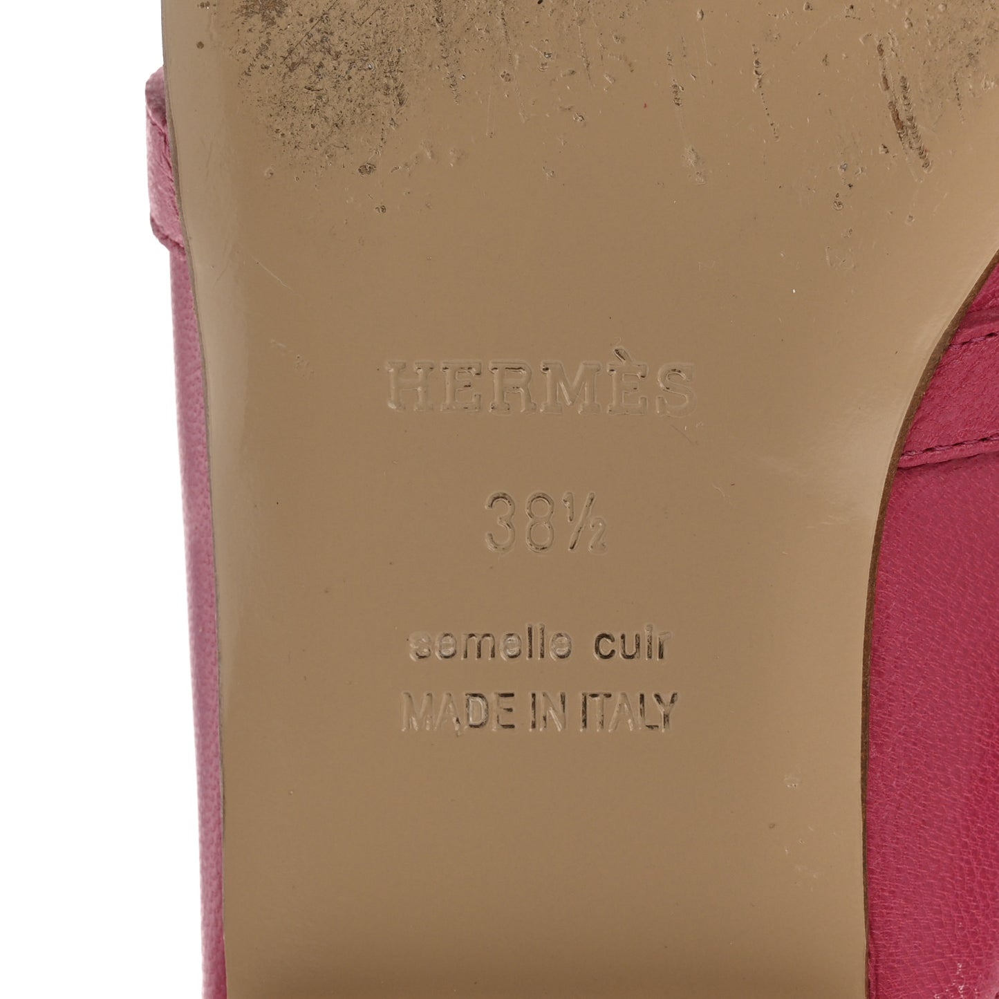 Goatskin Oz Mules 38.5 Rose Framboise