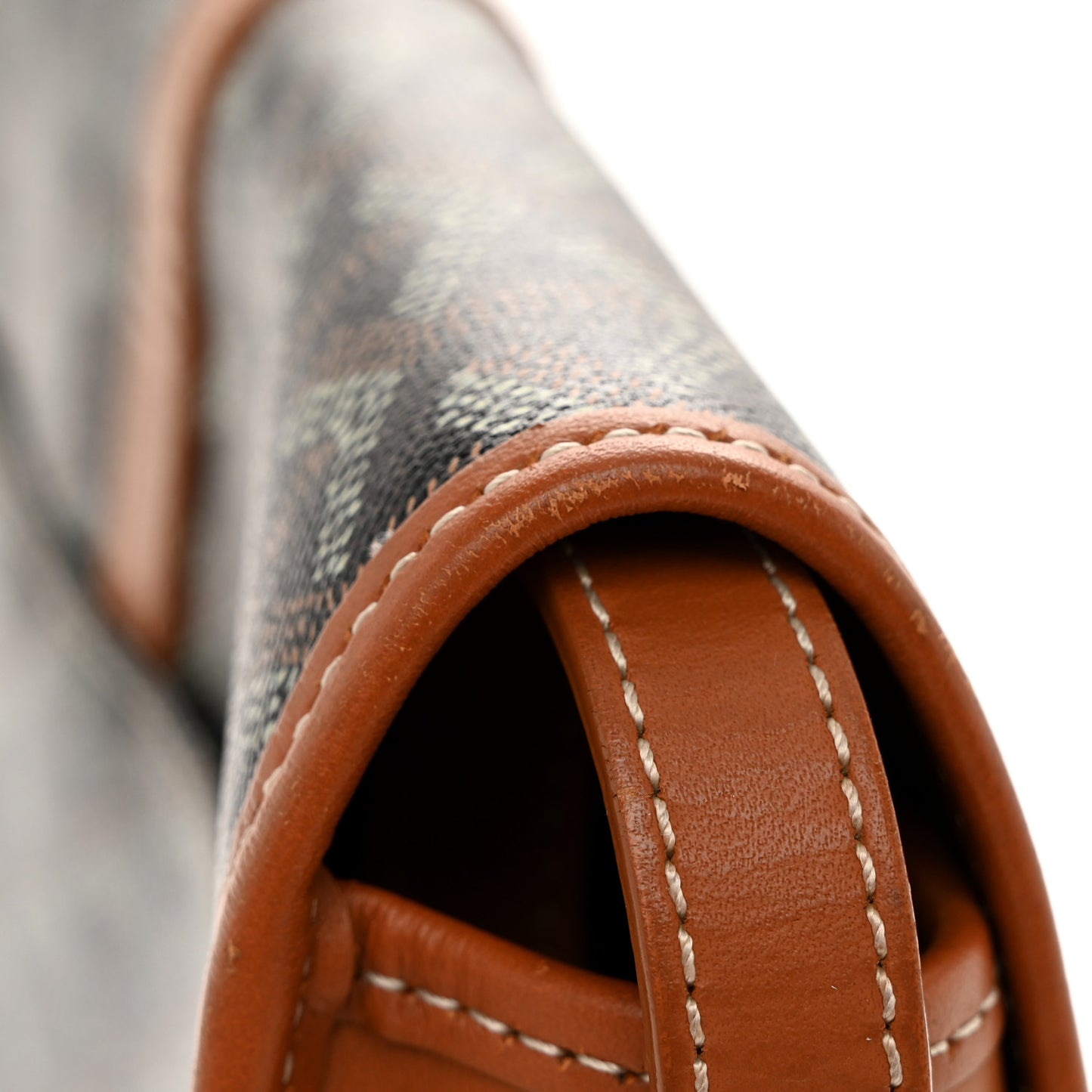Goyardine Belvedere II PM Messenger Bag Black Gold
